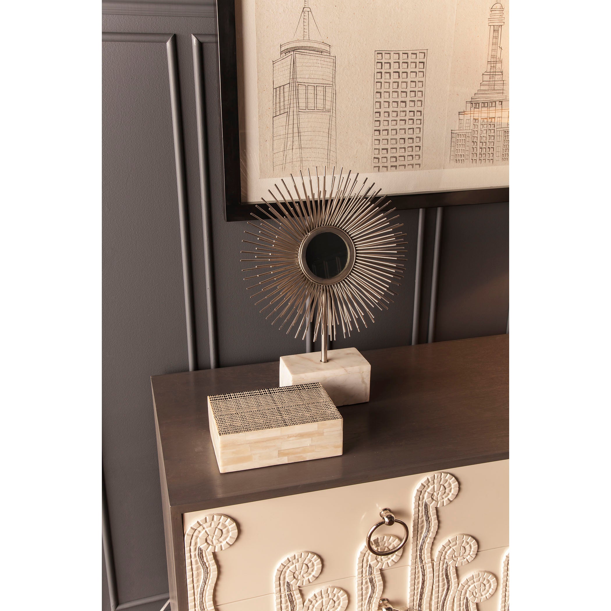 New York Spires Framed Wall Art