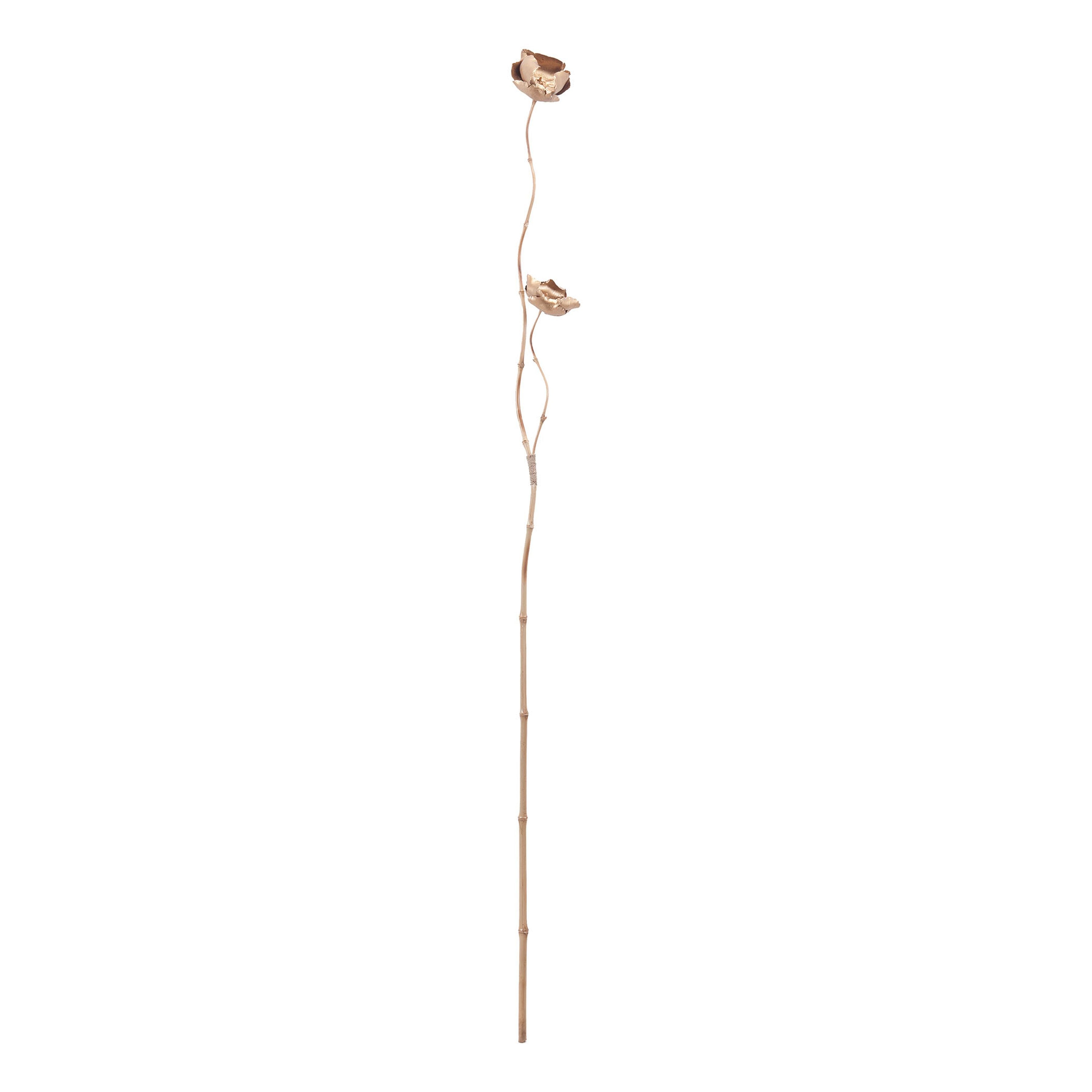 Lontar Leaves Stem Object - Gold