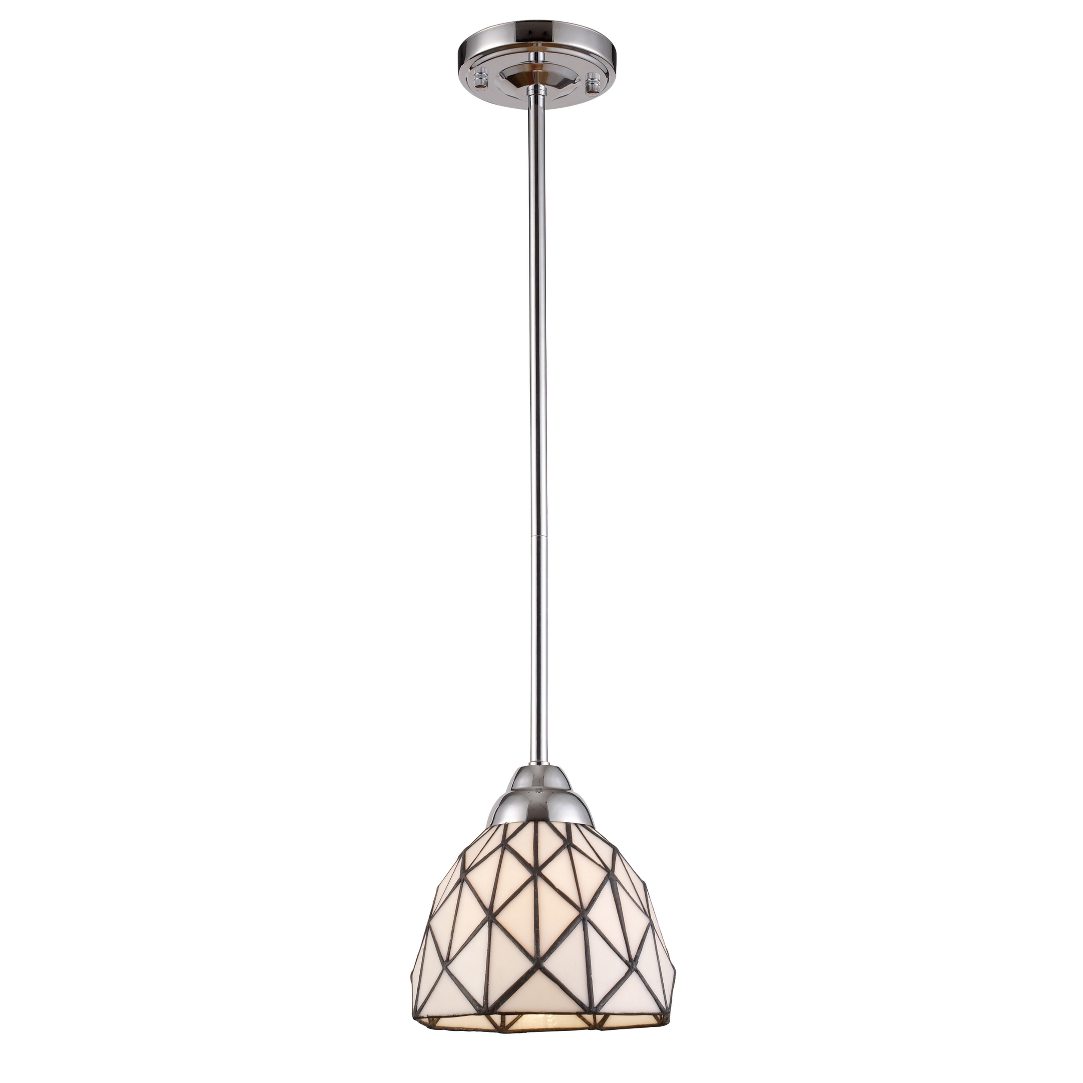 Tetra 7'' Wide 1-Light Mini Pendant - Polished Chrome
