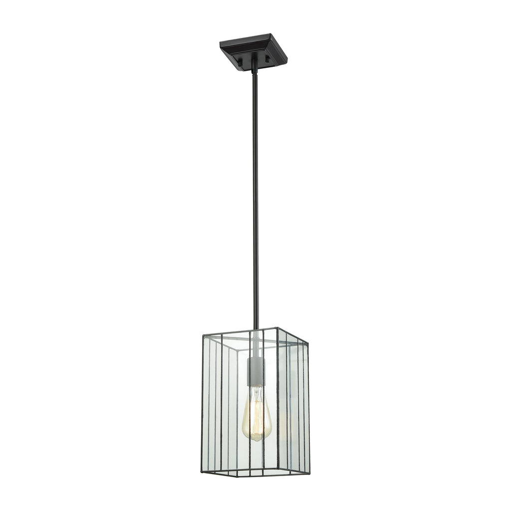 Lucian 7'' Wide 1-Light Mini Pendant - Oil Rubbed Bronze