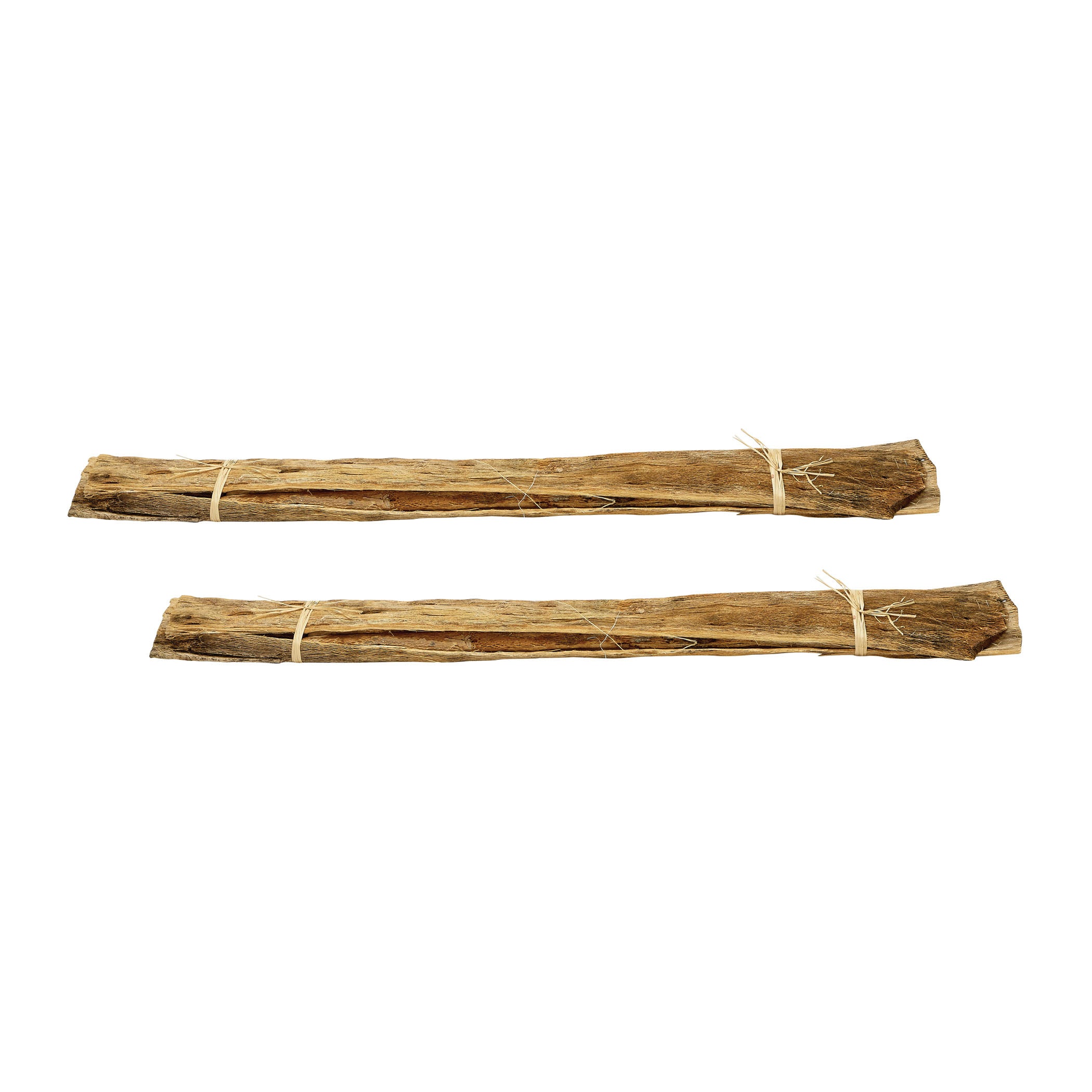 Papaya Object - Set Of 2 Natural