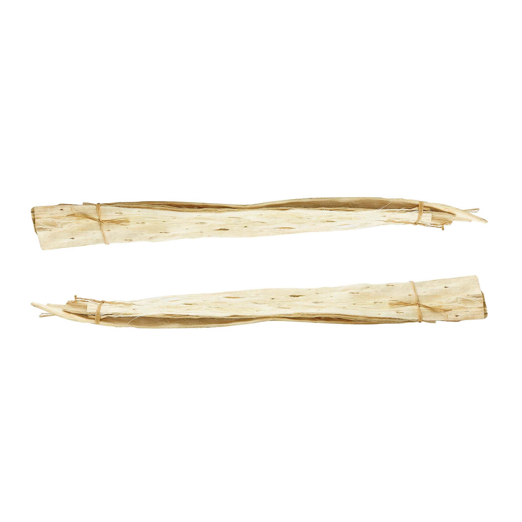 Papaya Object - Set Of 2 Bleached