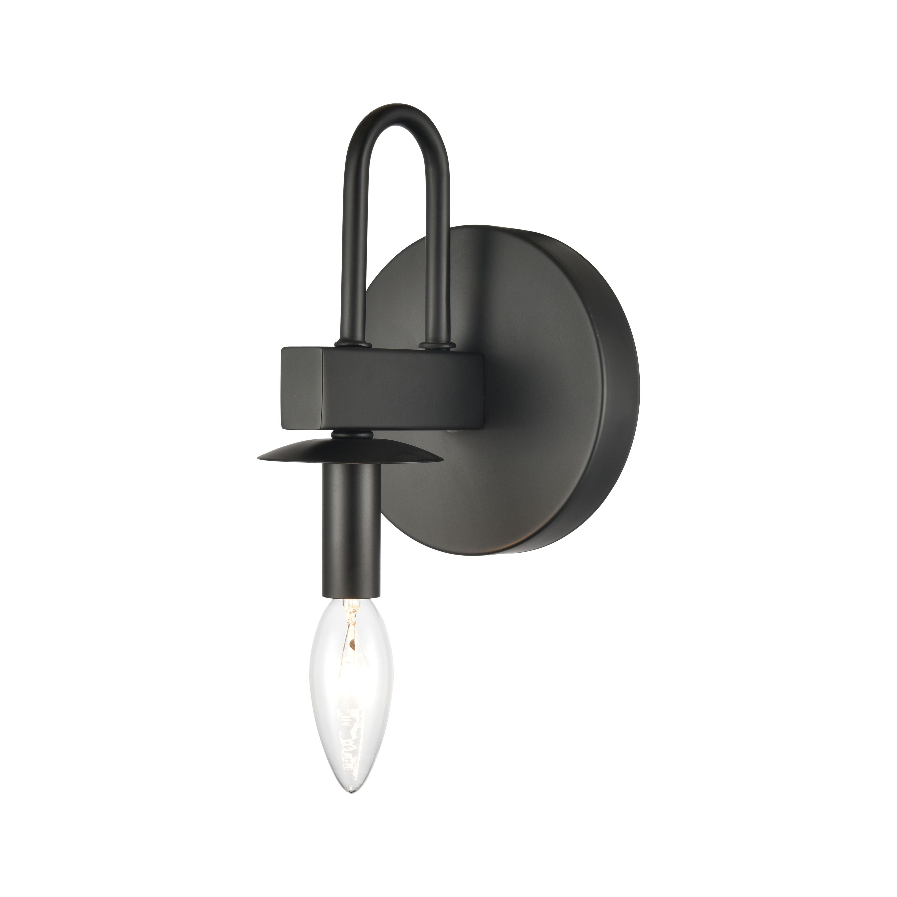 Williamson 7'' High 1-Light Sconce - Black