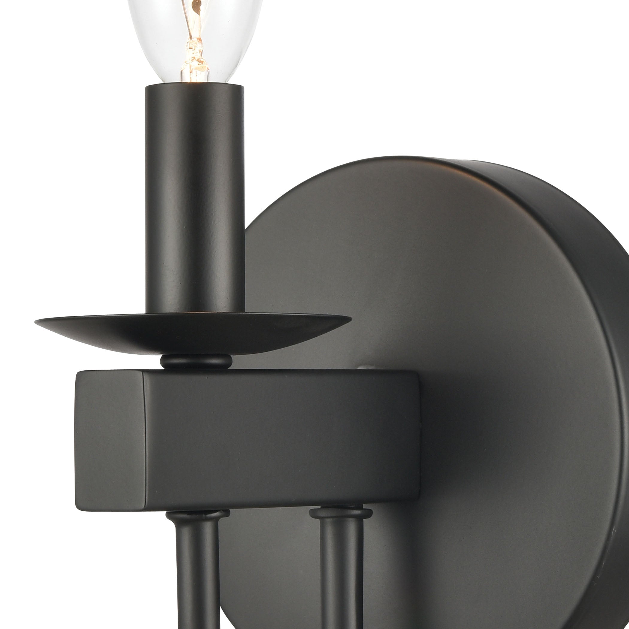 Williamson 7'' High 1-Light Sconce - Black