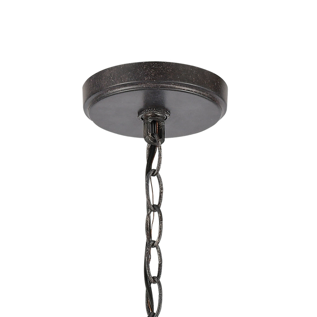 Daisy 32'' Wide 6-Light Chandelier - Midnight Bronze