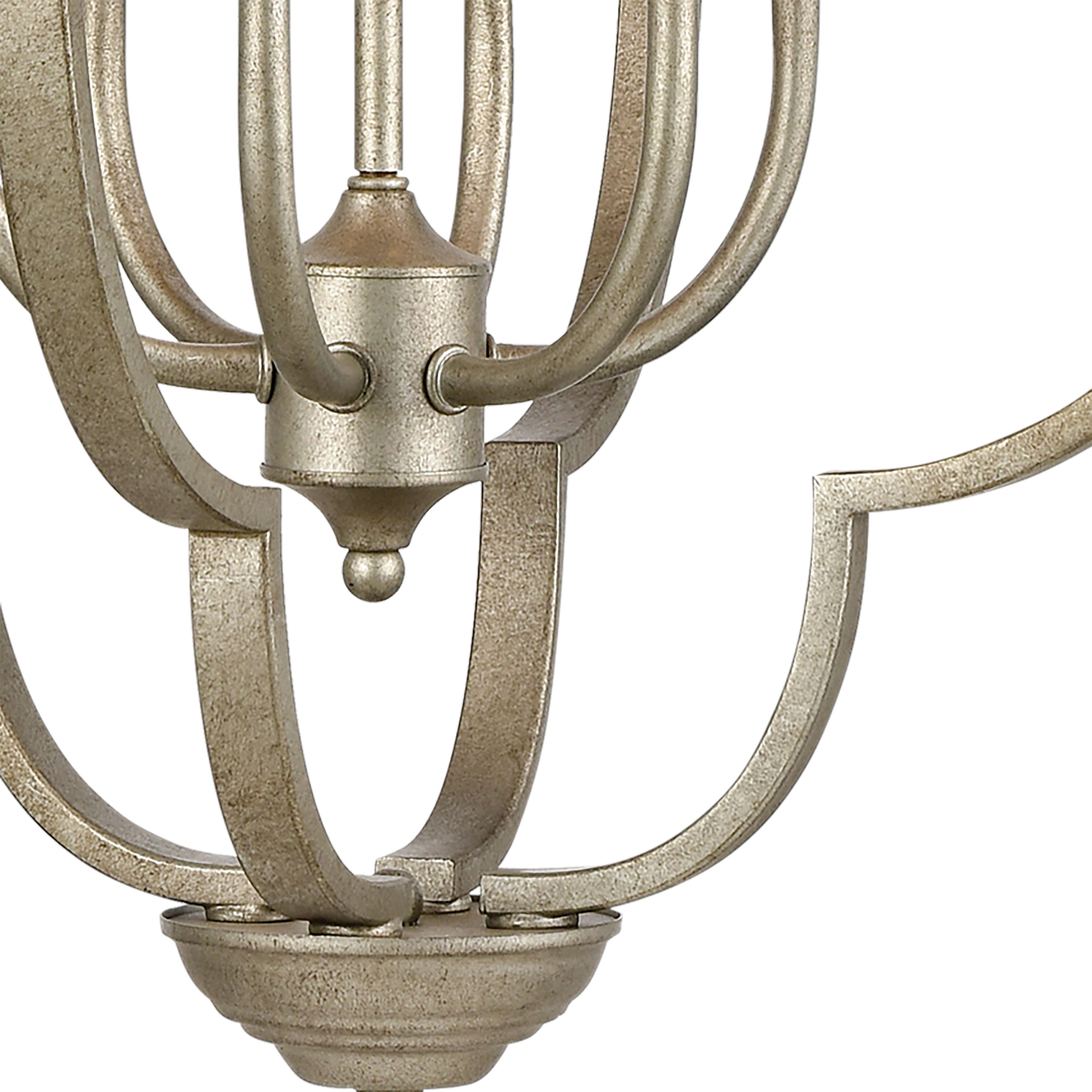 Lanesboro 18'' Wide 6-Light Pendant - Dusted Silver