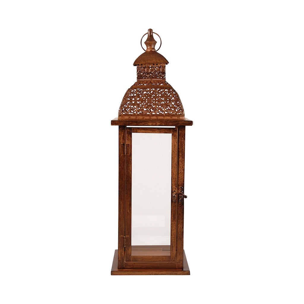 Vineyard Lantern - Antique Brown