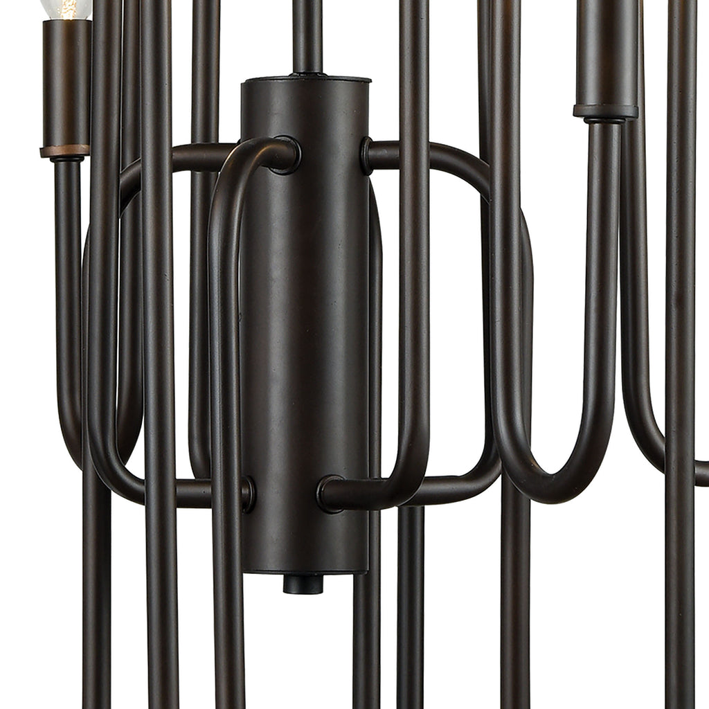 Decatur 19'' Wide 8-Light Chandelier - Oil Rubbed Bronze