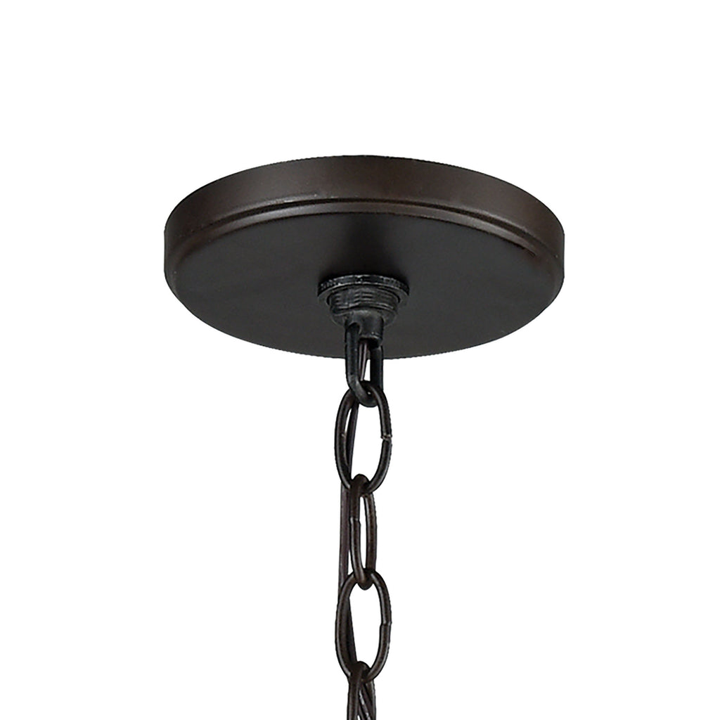 Decatur 19'' Wide 8-Light Chandelier - Oil Rubbed Bronze