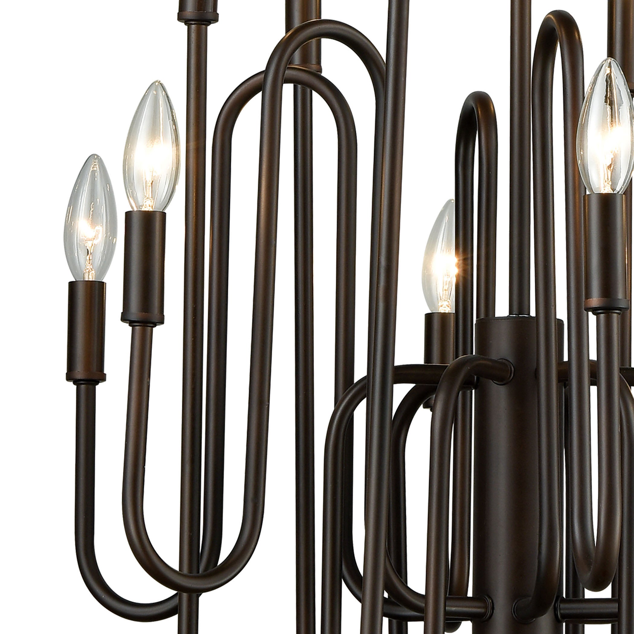 Decatur 22'' Wide 12-Light Chandelier - Oil Rubbed Bronze