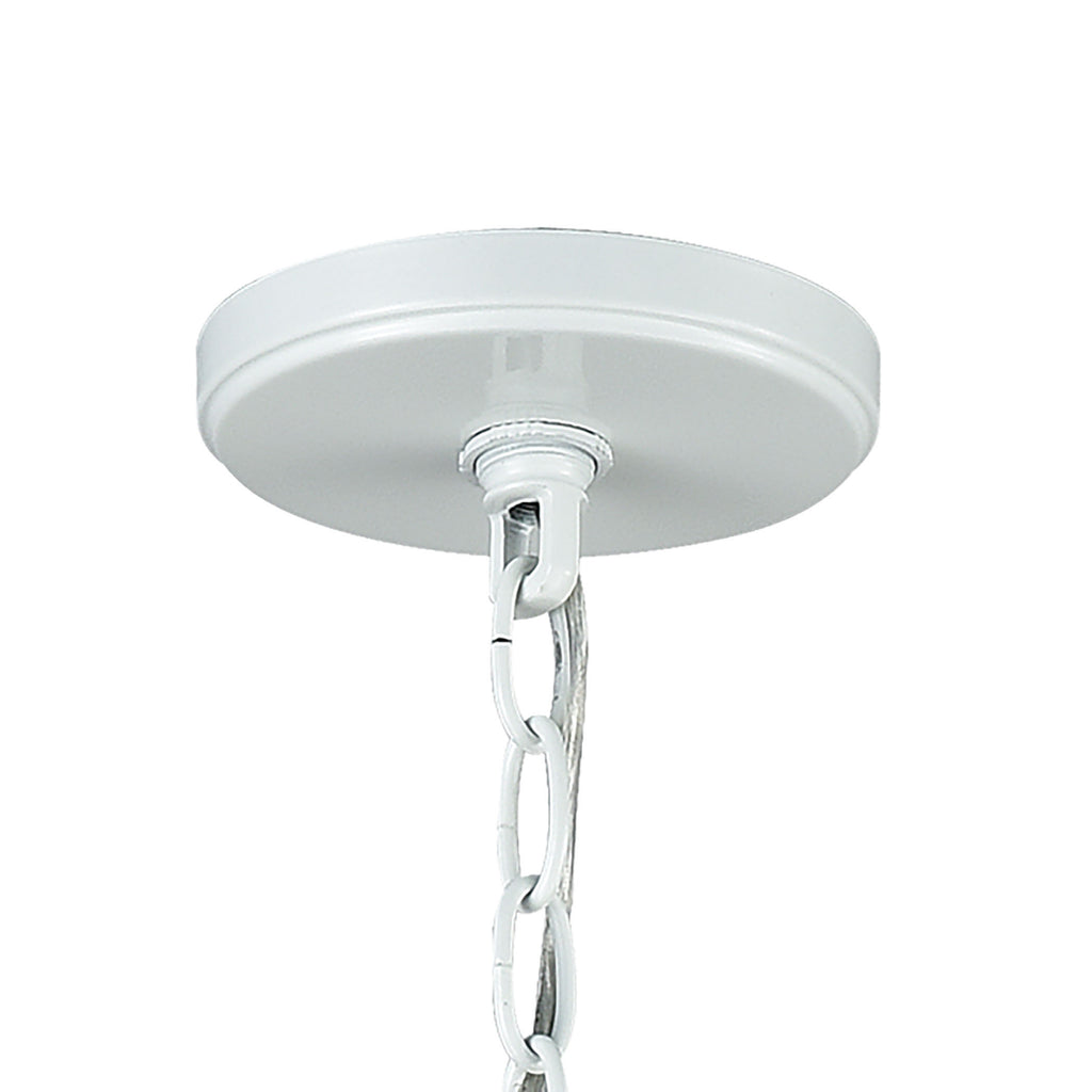 Decatur 19'' Wide 8-Light Chandelier - Matte White