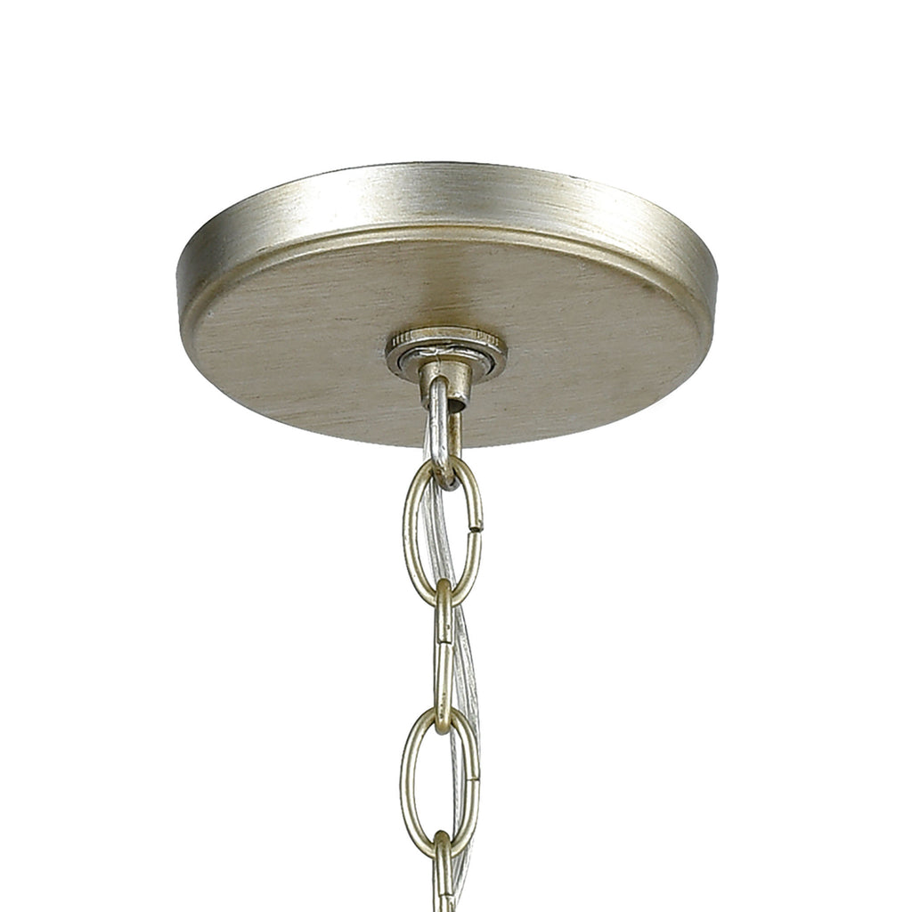 Whirlwind 13'' Wide 3-Light Pendant - Aged Silver