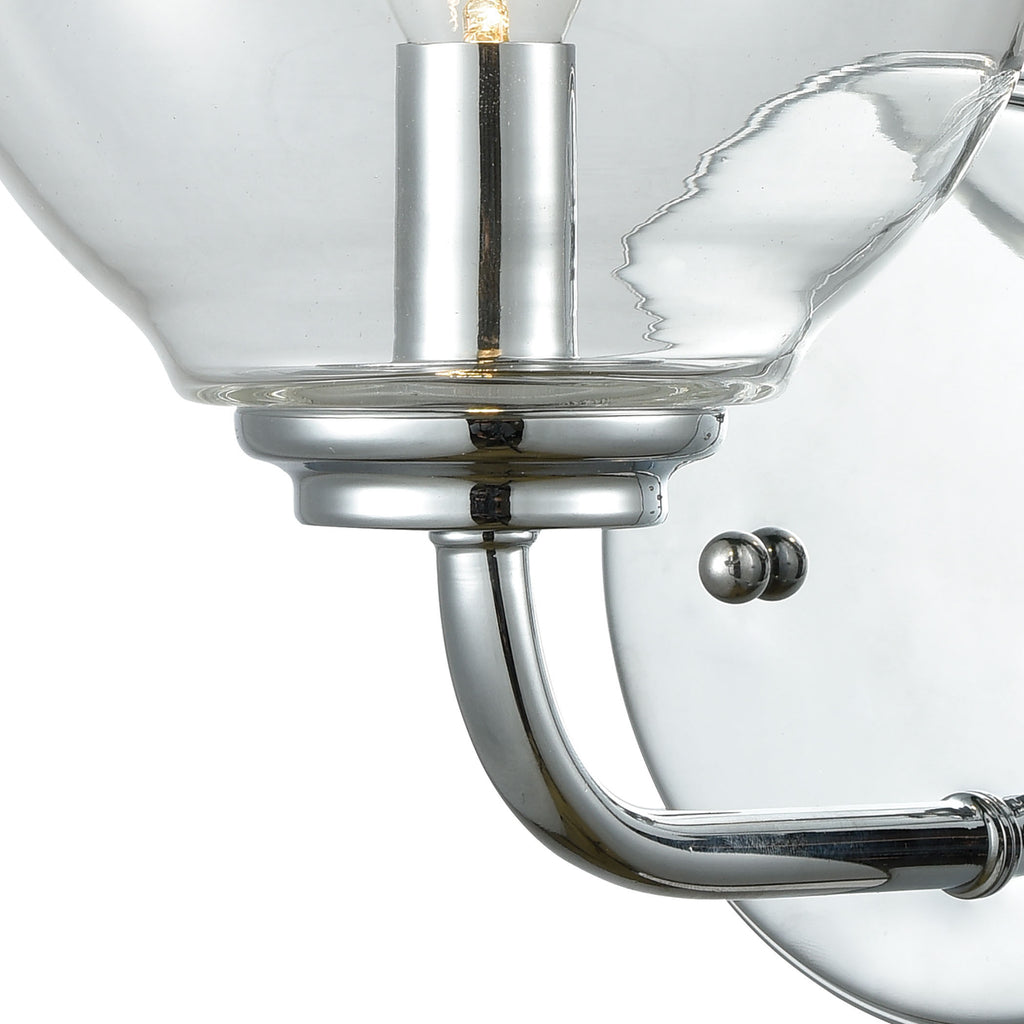 Emory 6'' Wide 1-Light Vanity Light - Polished Chrome