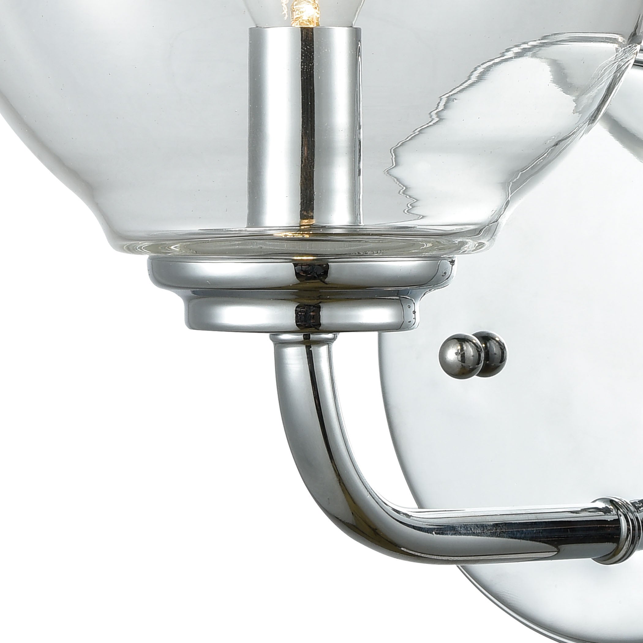 Emory 6'' Wide 1-Light Vanity Light - Polished Chrome