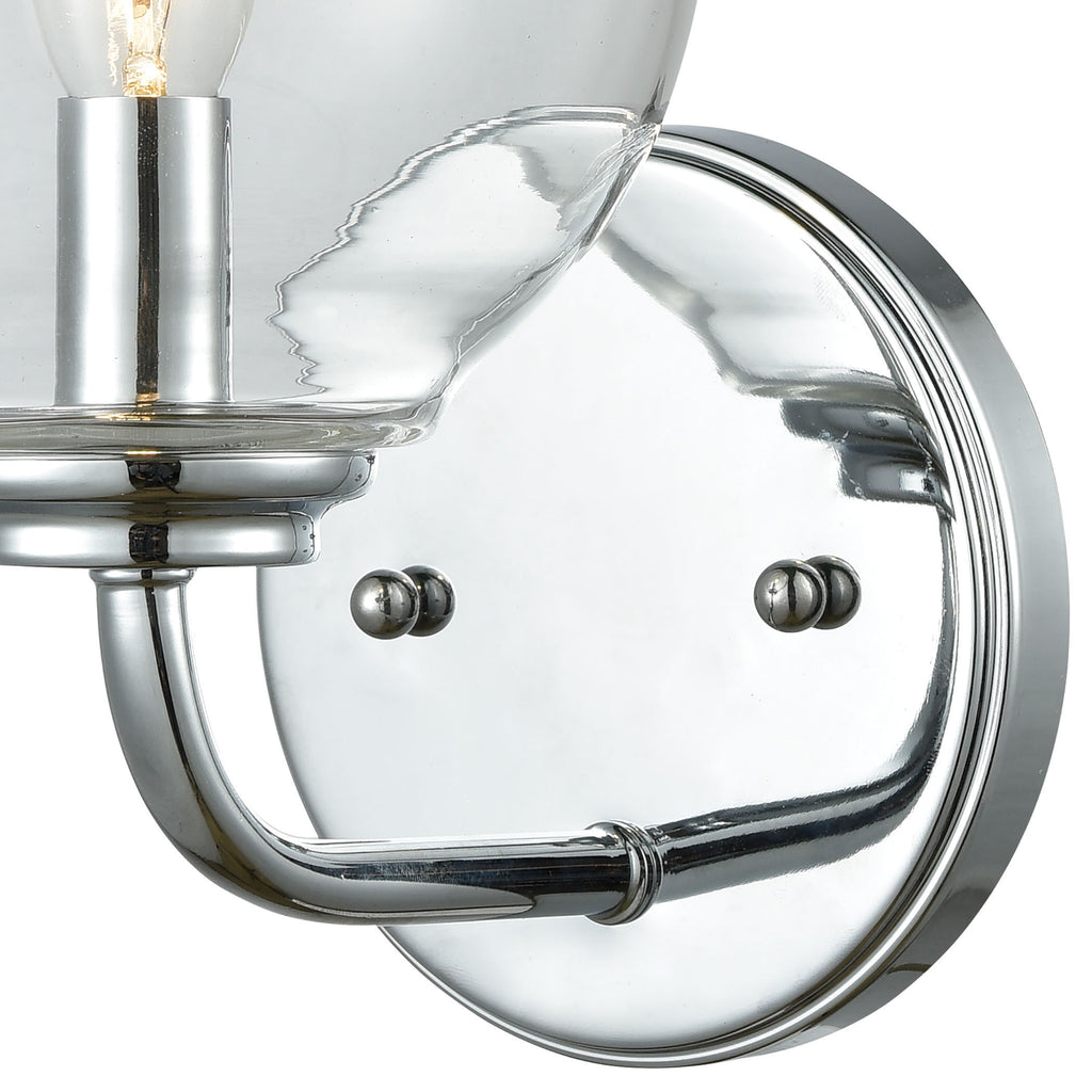 Emory 6'' Wide 1-Light Vanity Light - Polished Chrome