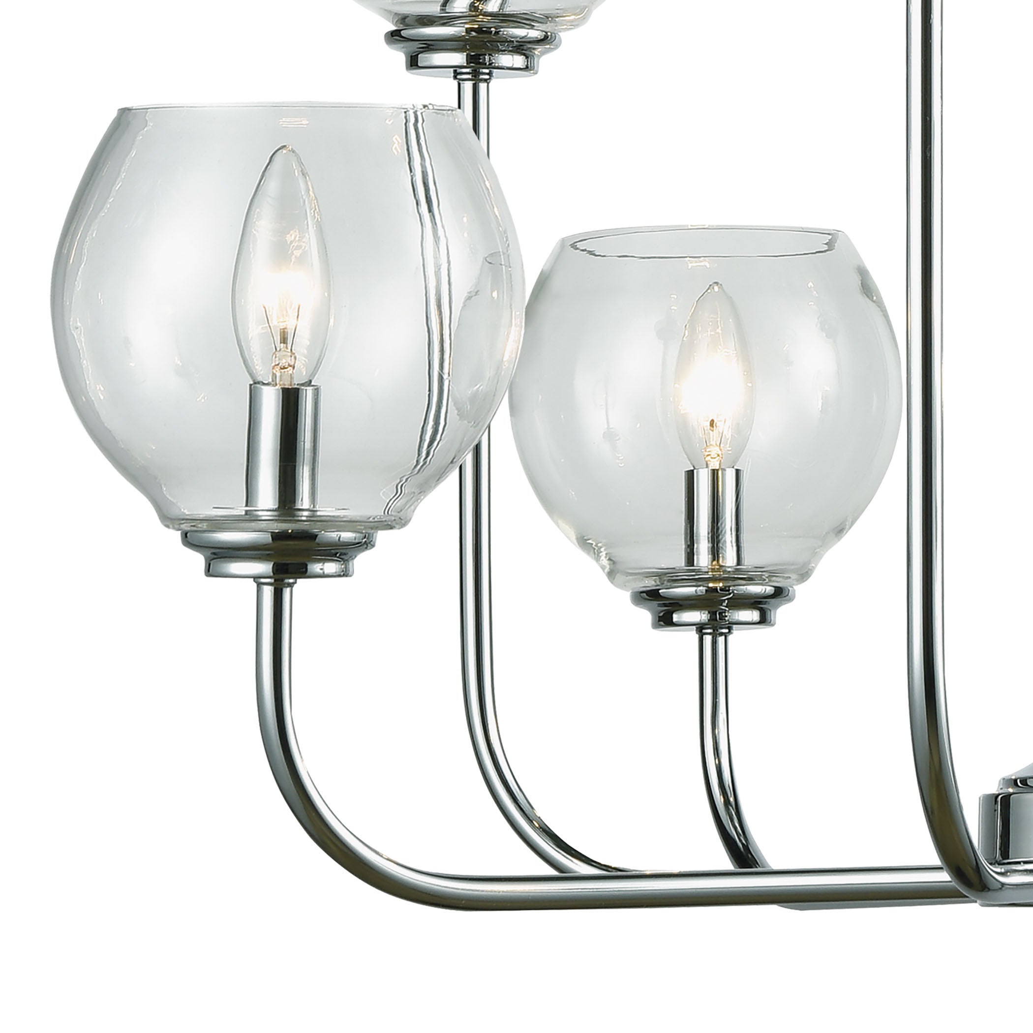 Emory 30'' Wide 8-Light Chandelier - Polished Chrome