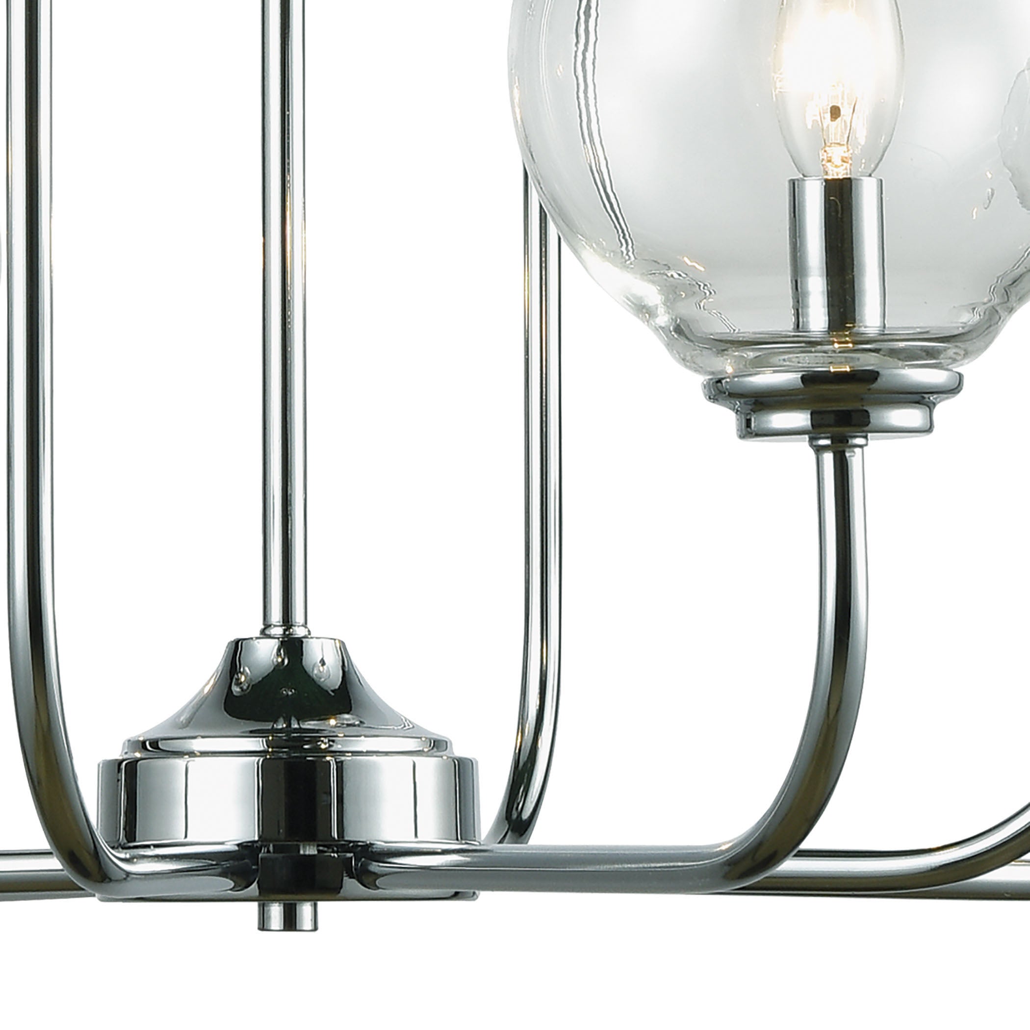 Emory 30'' Wide 8-Light Chandelier - Polished Chrome