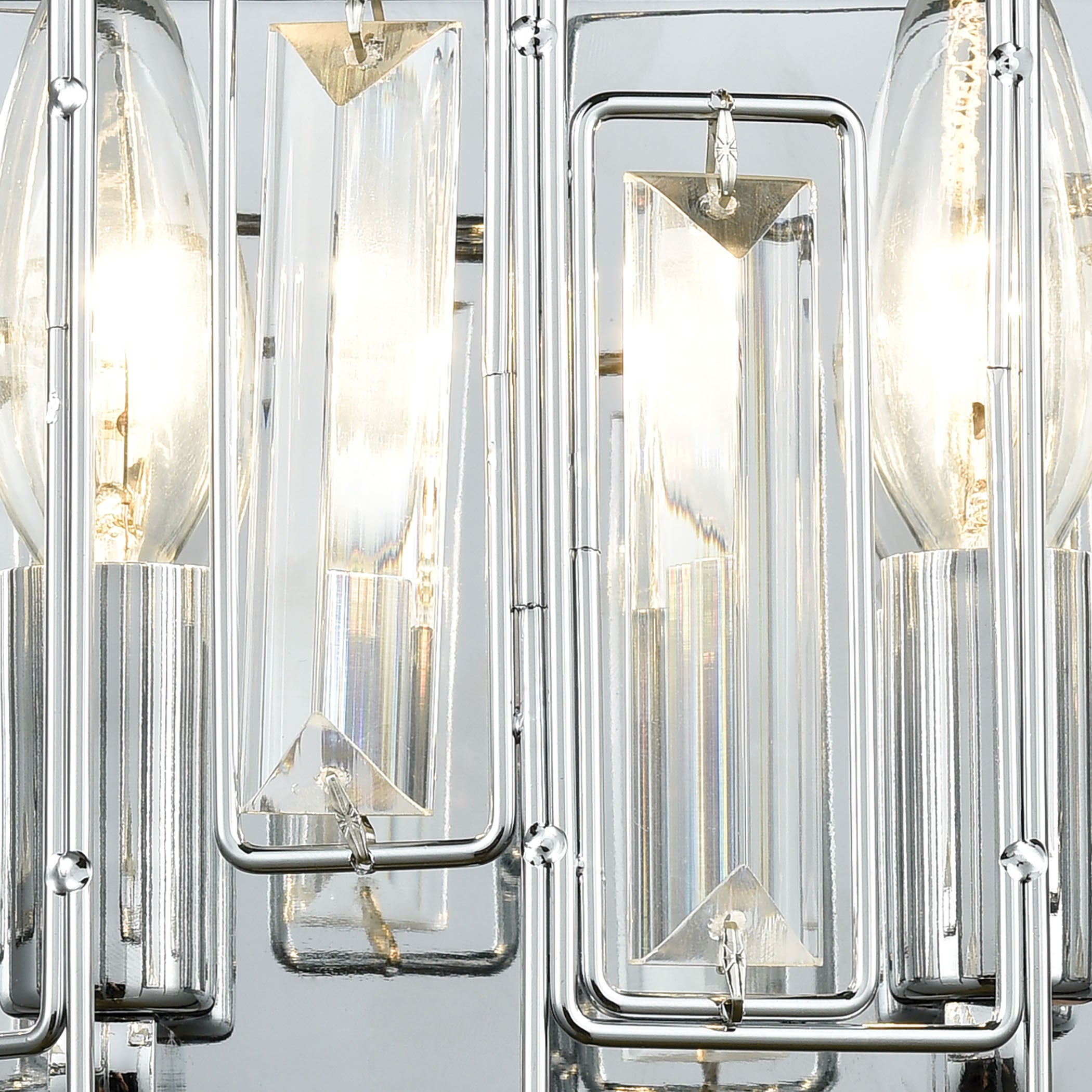 Crosby 9'' Wide 2-Light Vanity Light - Polished Chrome
