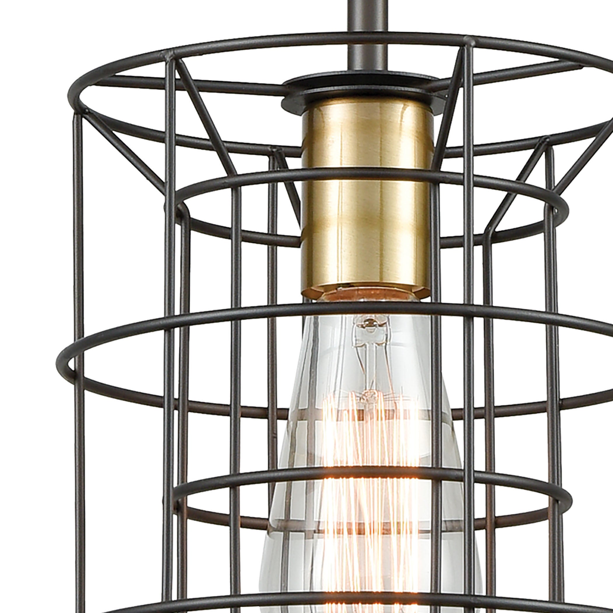 Dayton 7'' Wide 1-Light Mini Pendant - Oil Rubbed Bronze