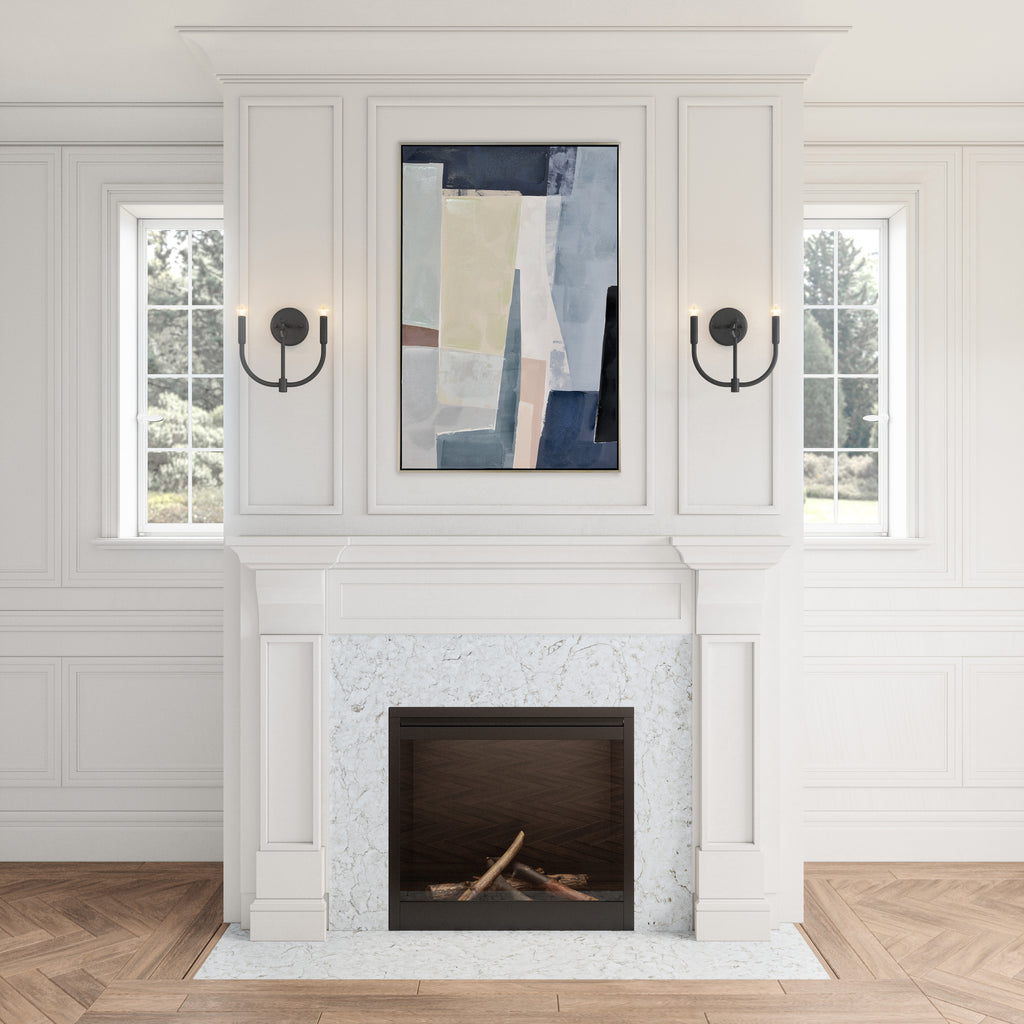 Continuance 11'' High 2-Light Sconce - Charcoal