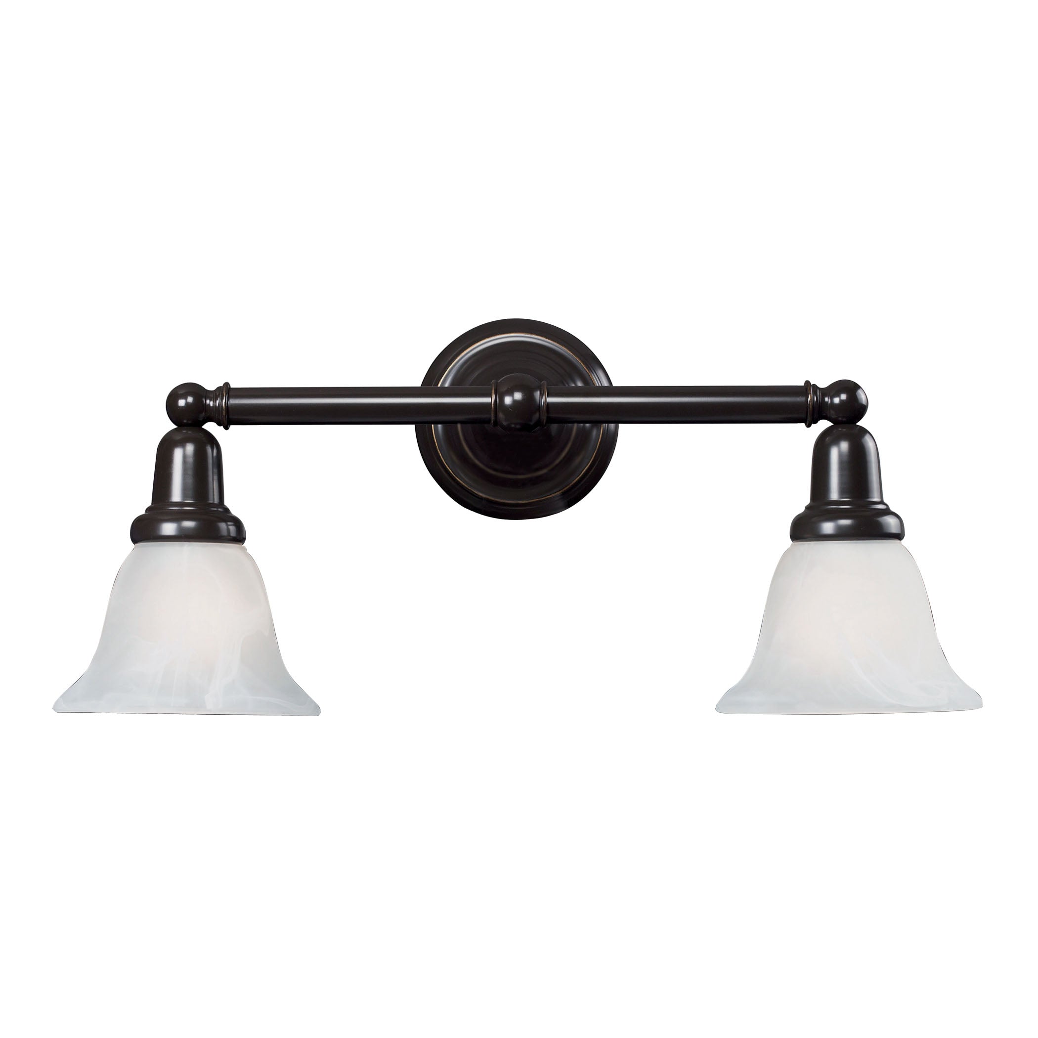 Harold 10'' High 2-Light Vanity Light - Oil Rubbed Bronze