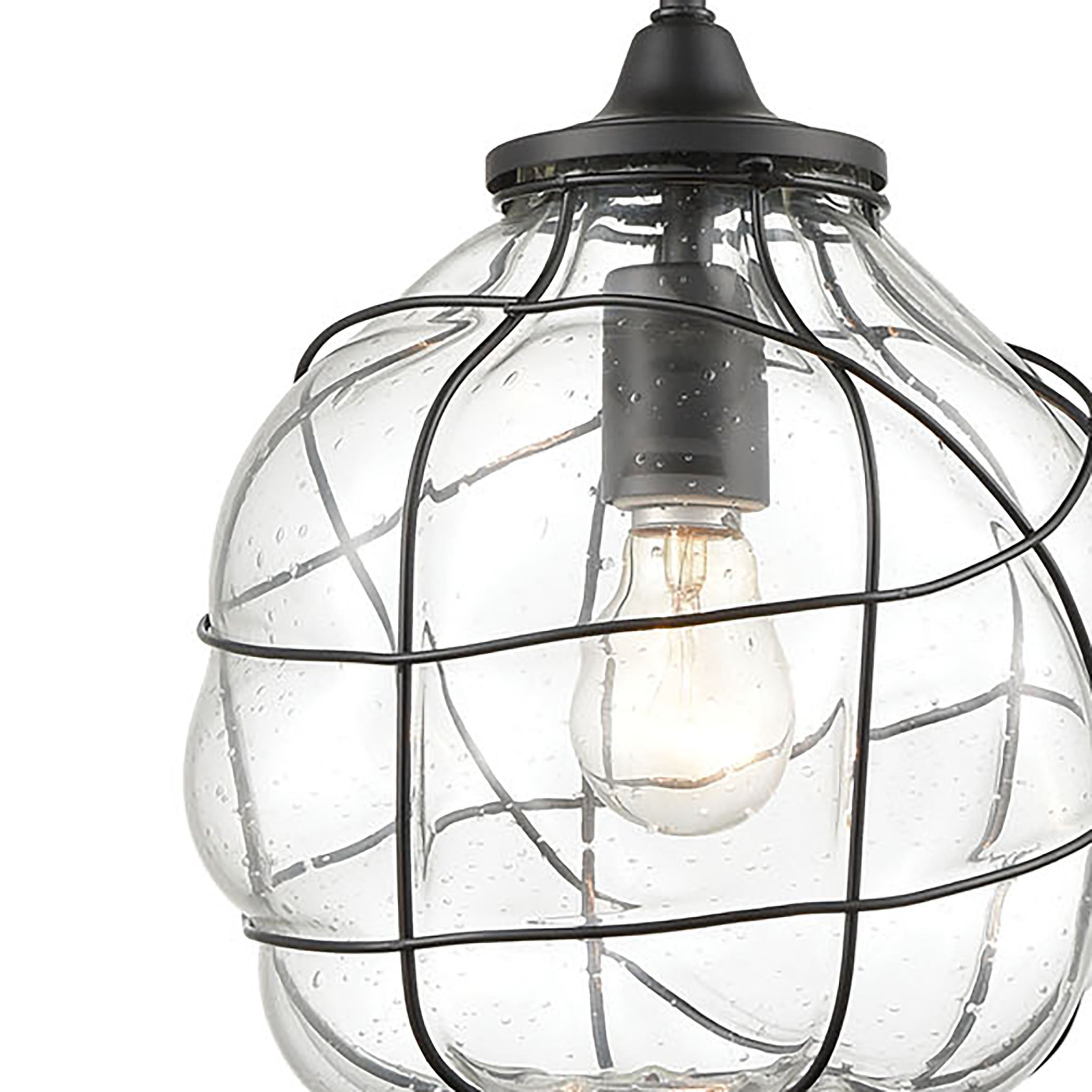 Adorn 9'' Wide 1-Light Mini Pendant - Oil Rubbed Bronze