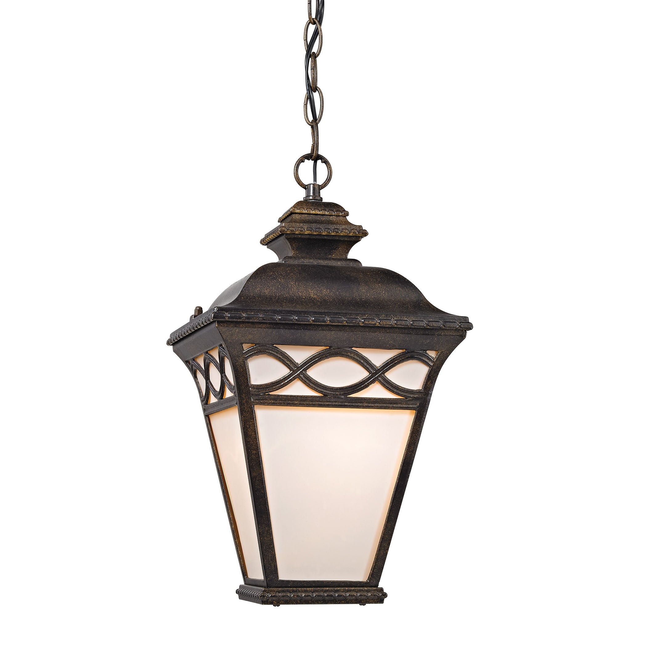 Mendham 9'' Wide 1-Light Outdoor Pendant - Hazelnut Bronze
