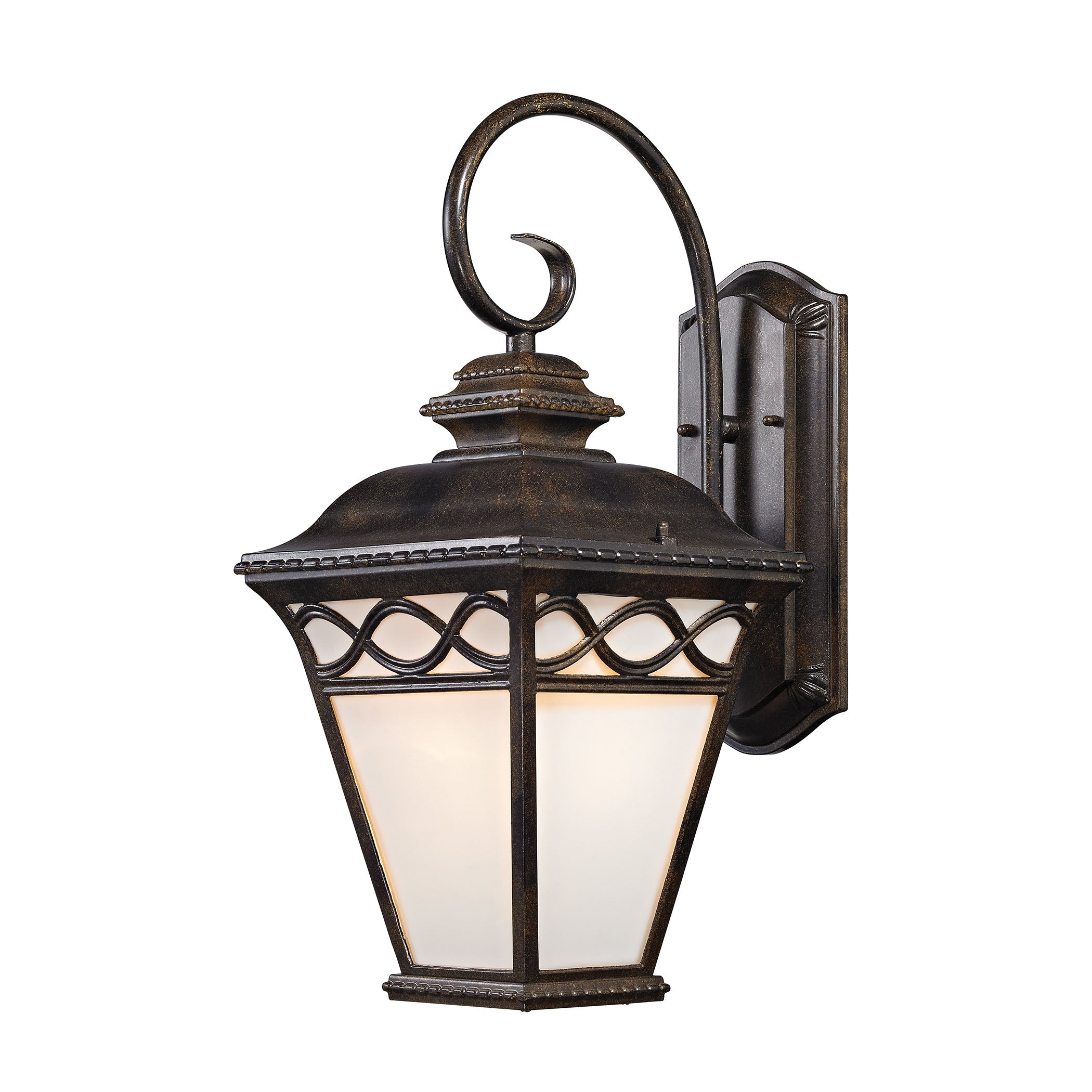 Mendham 12'' High 1-Light Outdoor Sconce - Hazelnut Bronze