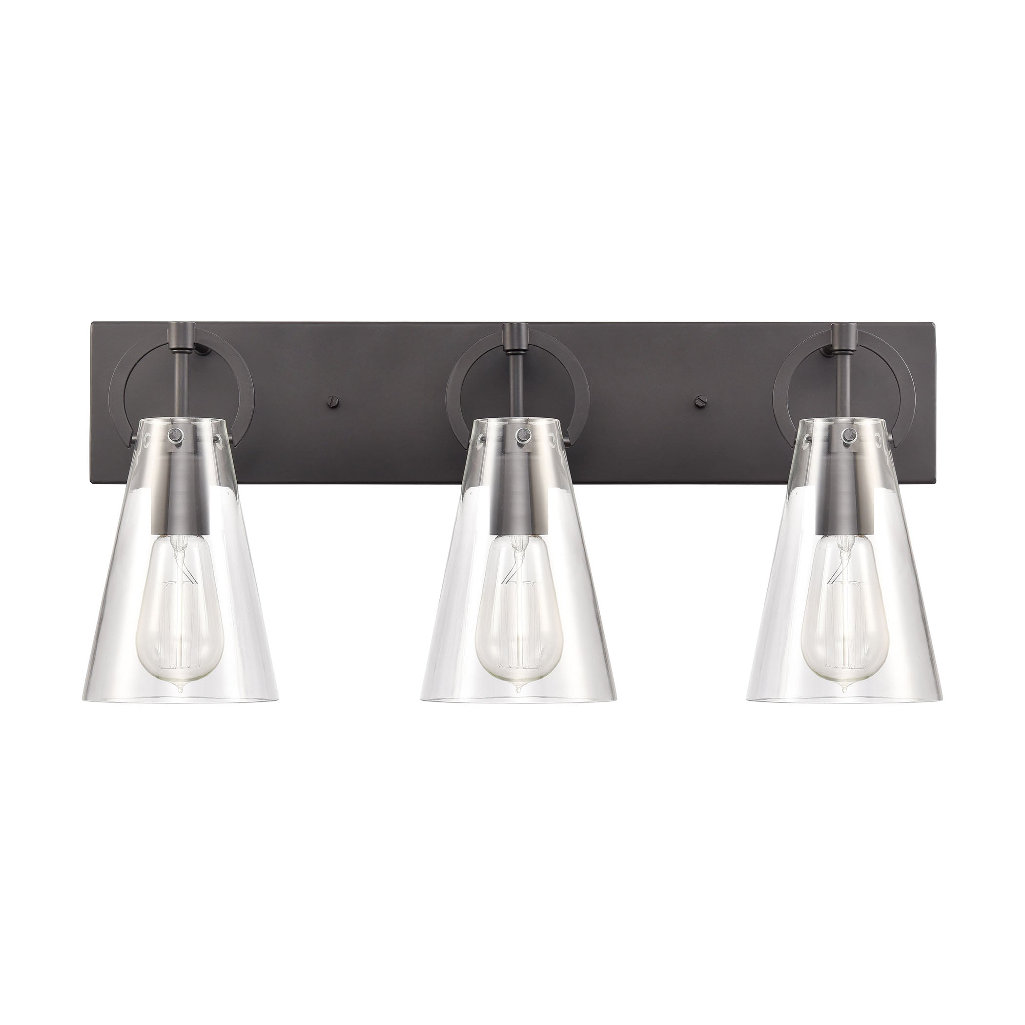 Gabby 23'' Wide 3-Light Vanity Light - Matte Black