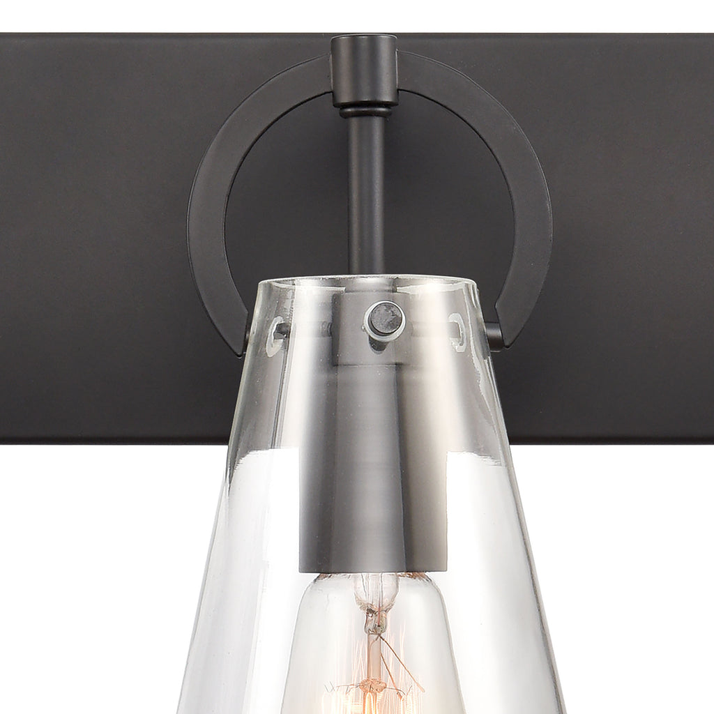 Gabby 23'' Wide 3-Light Vanity Light - Matte Black