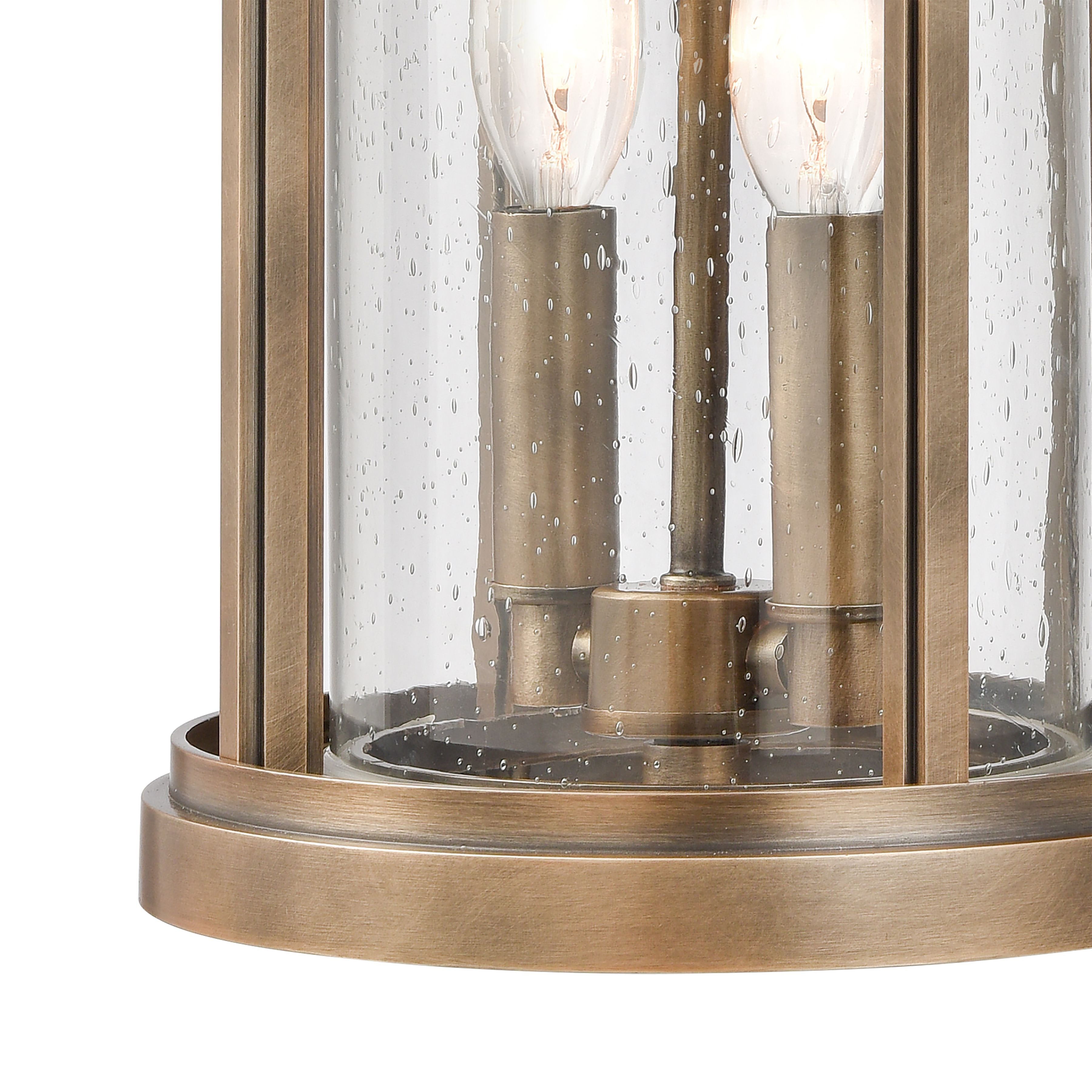 Brison 16'' High 2-Light Outdoor Sconce - Vintage Brass