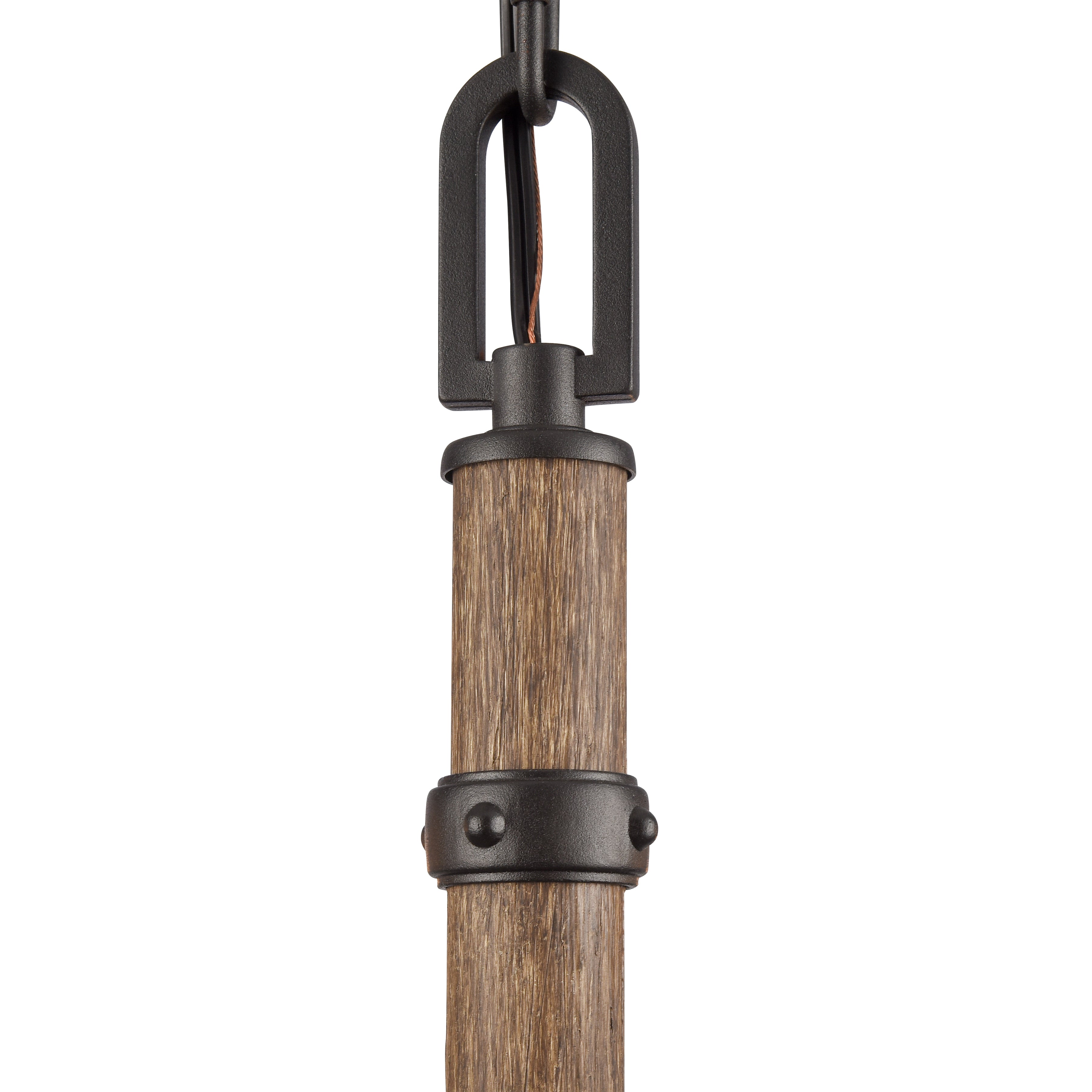 Neville 28'' Wide 8-Light Chandelier - Charcoal Black