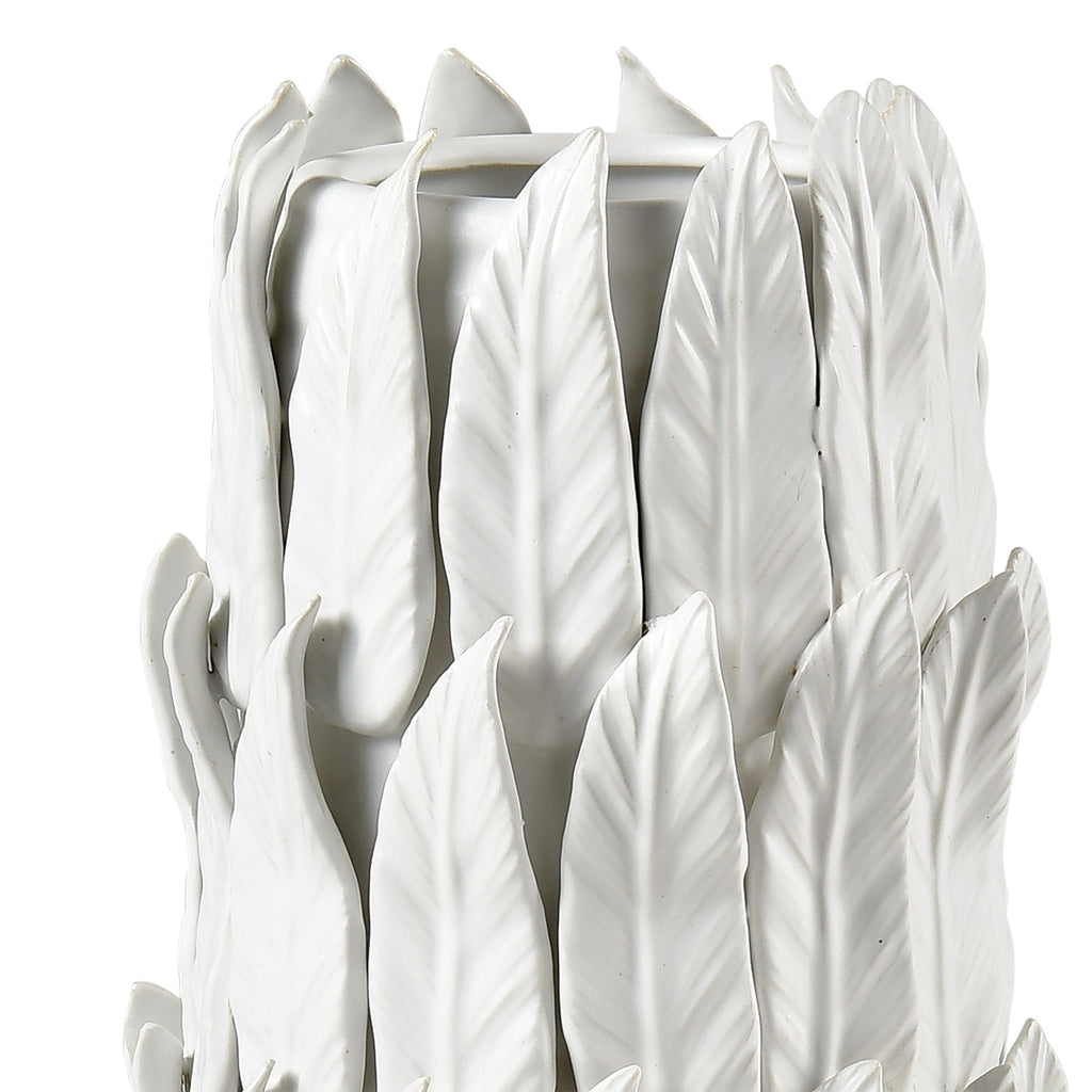 Sargent Vase in Matte White