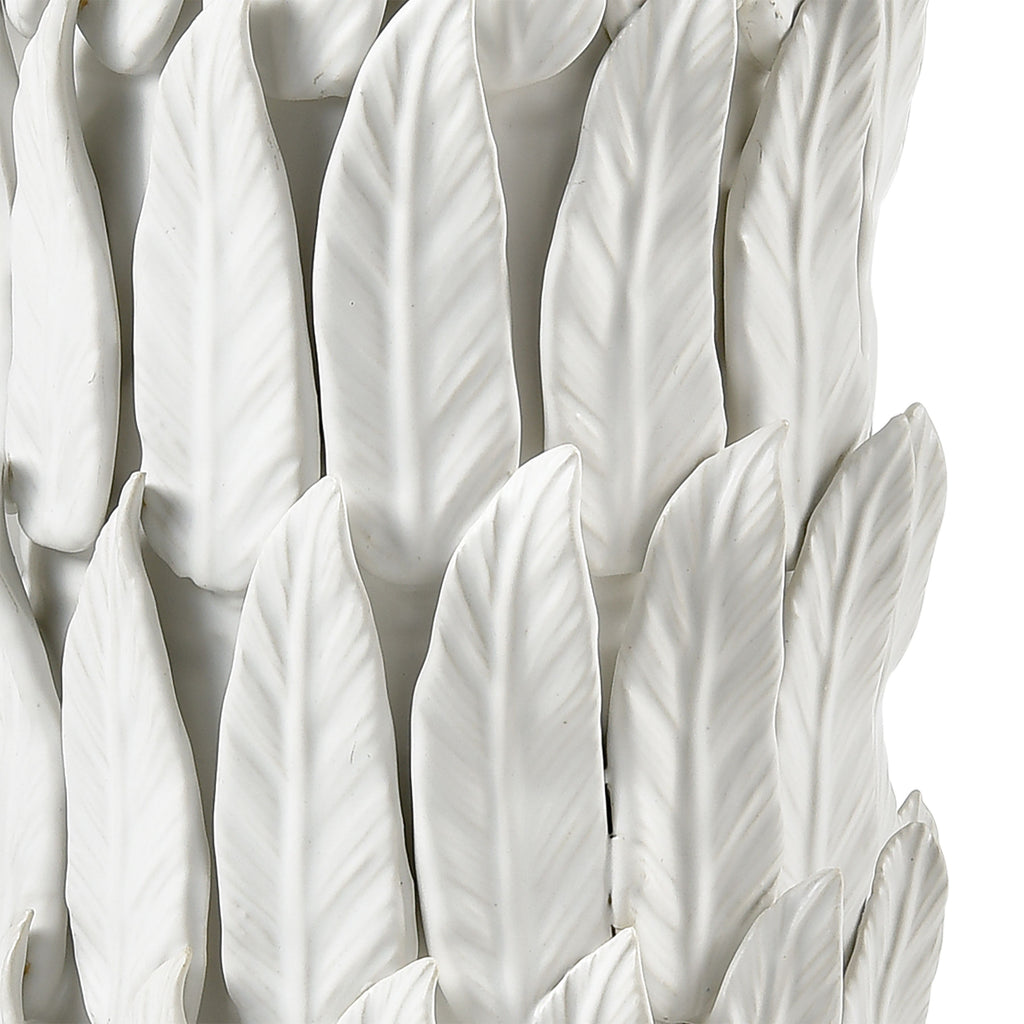 Sargent Vase in Matte White