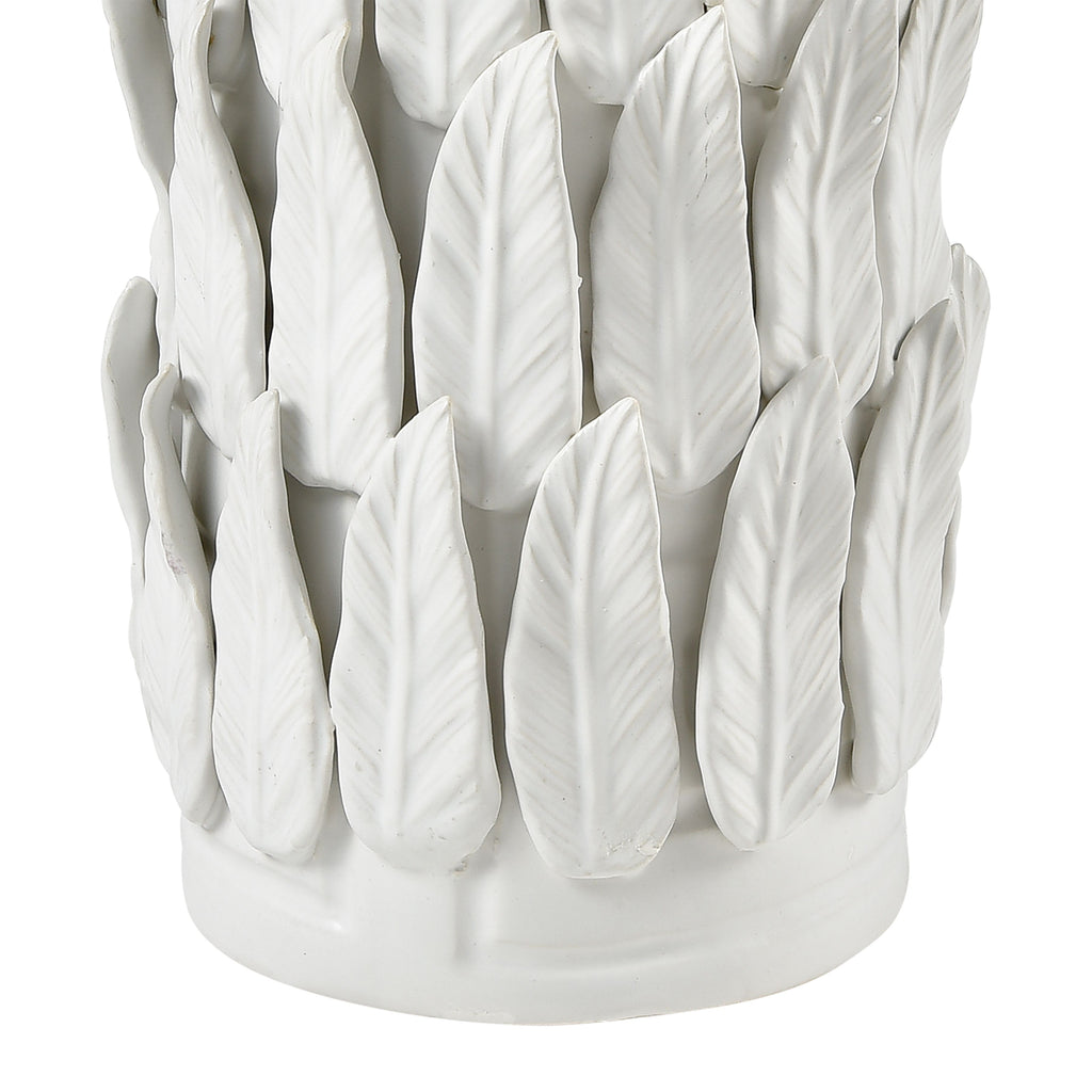 Sargent Vase in Matte White