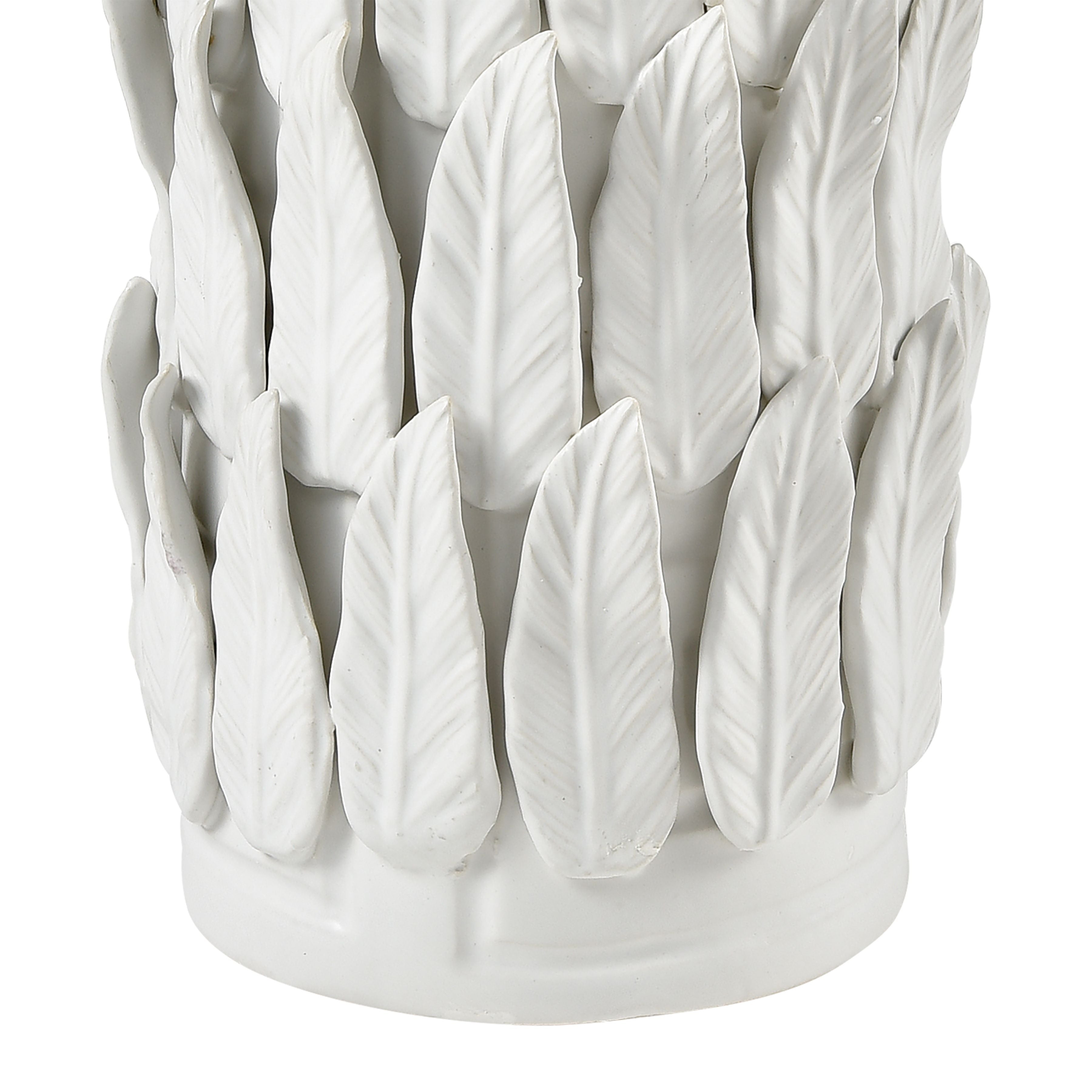 Sargent Vase in Matte White