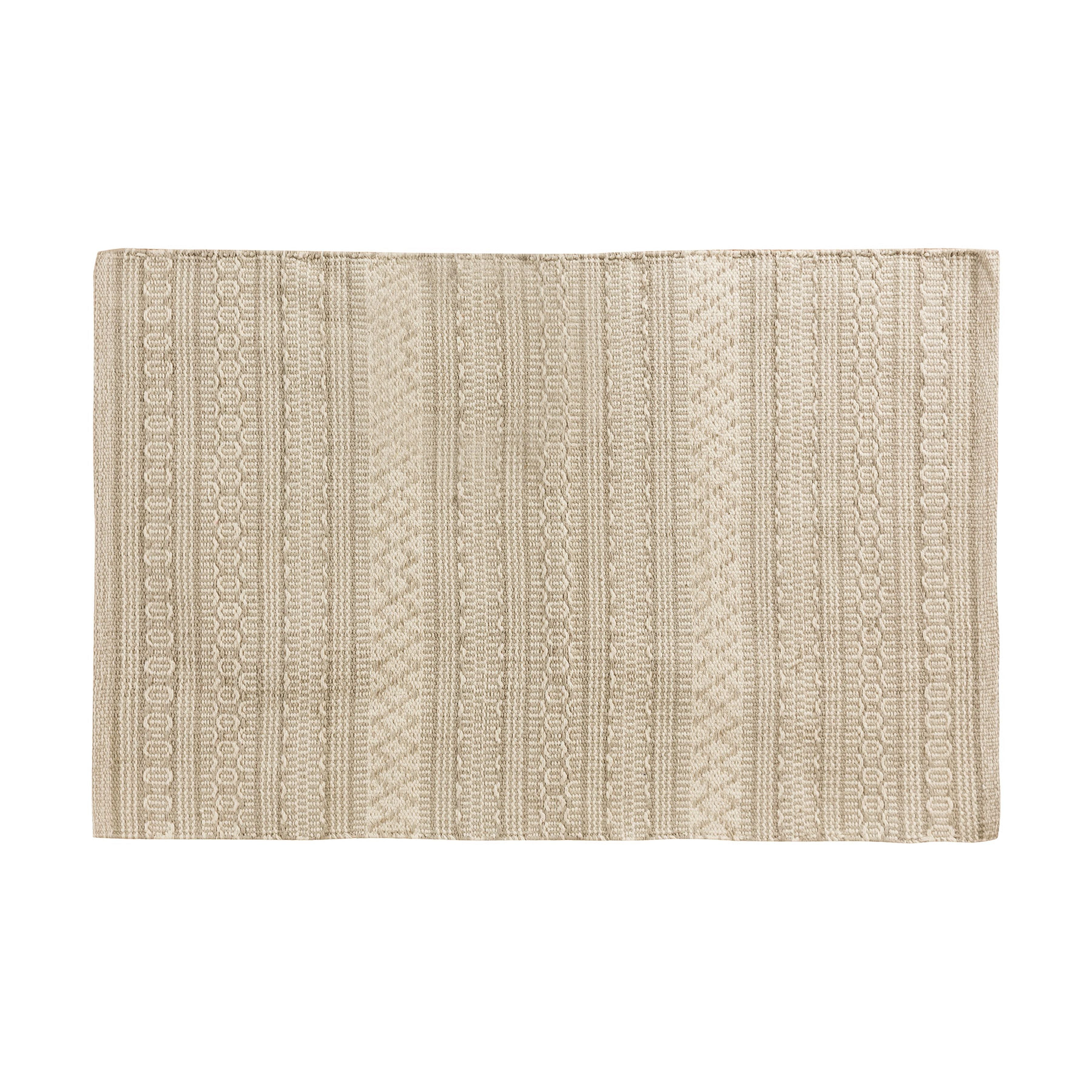 Sena Cotton Rug 24x36 - Beige