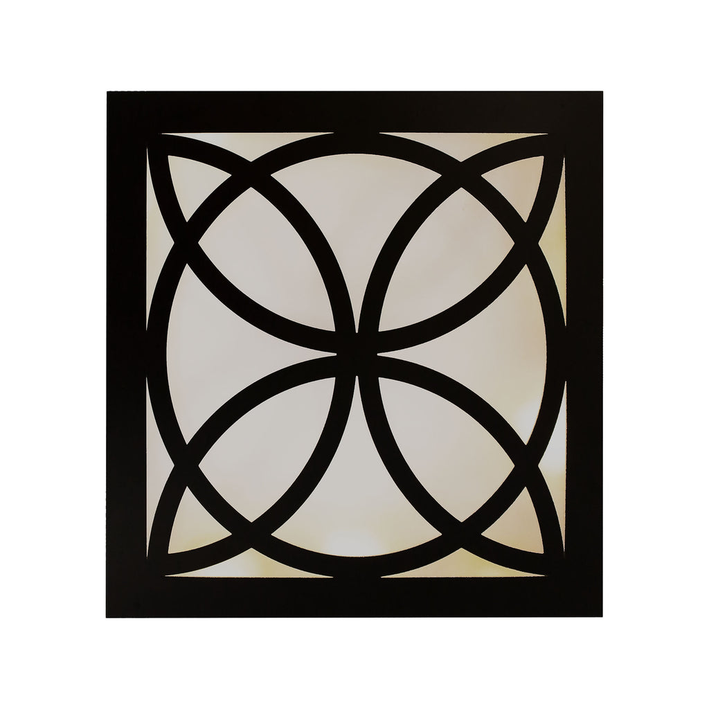 Marakesh LED Dimensional Wall Art - Black