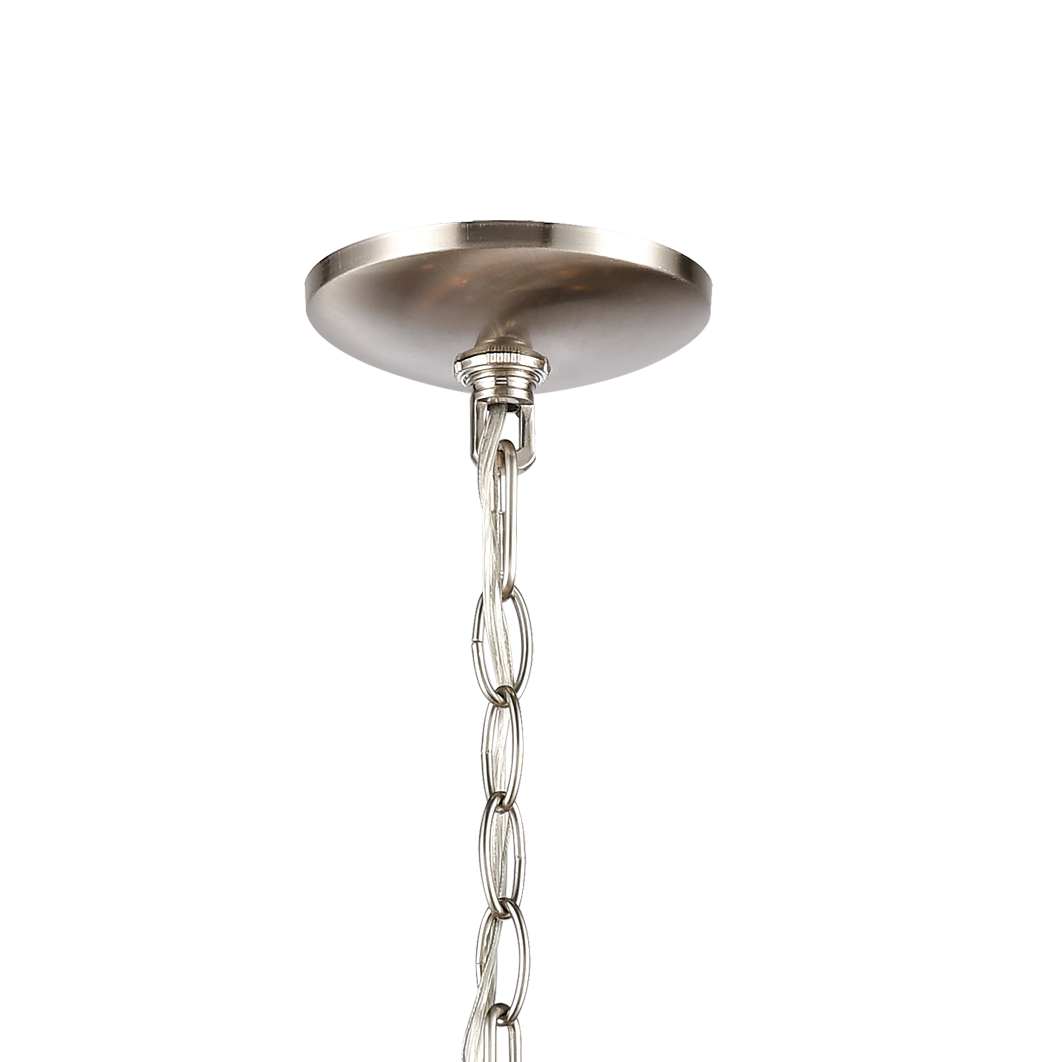 Market Square 29'' Wide 9-Light Chandelier - Brushed Nickel