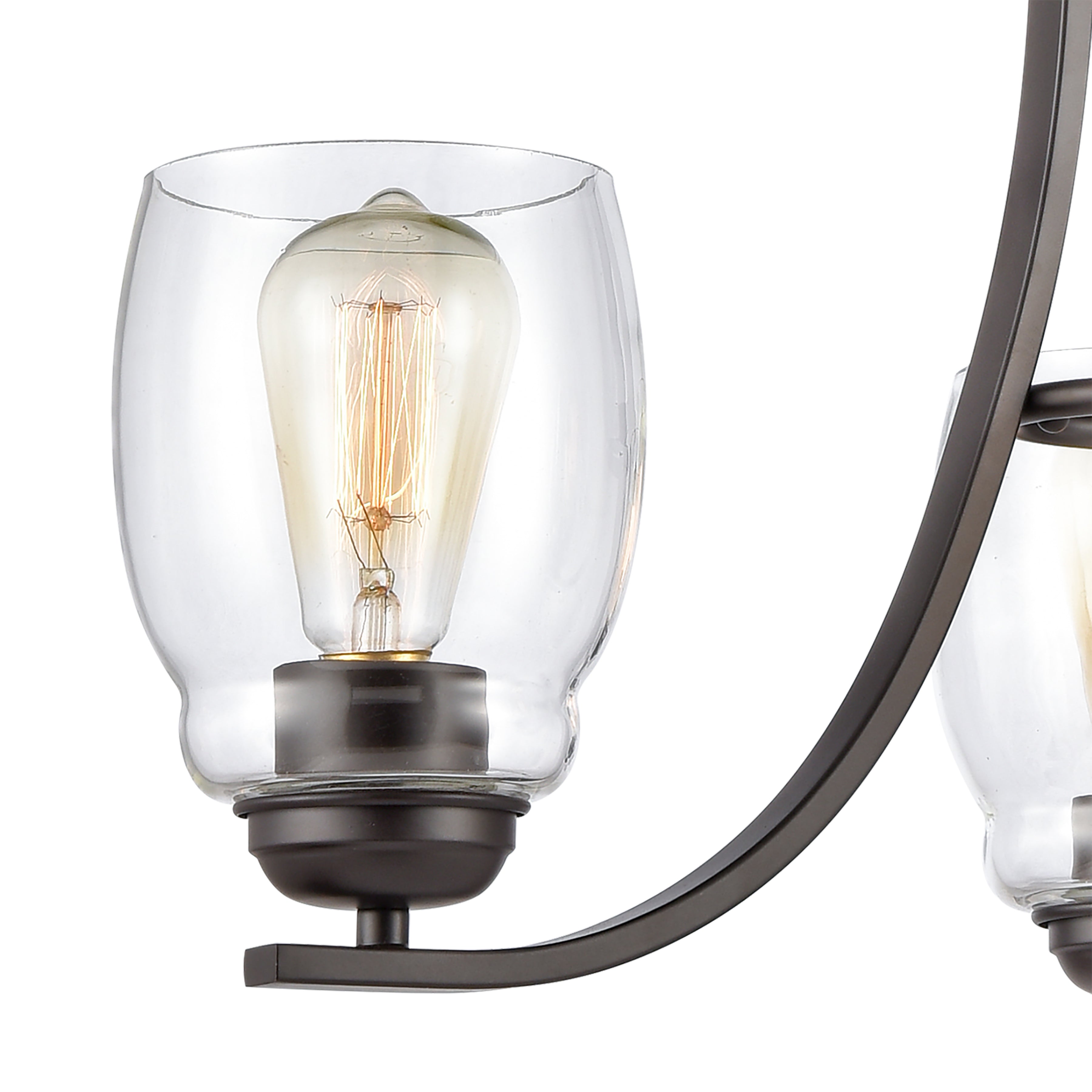 Calistoga 23'' Wide 3-Light Chandelier - Oil Rubbed Bronze