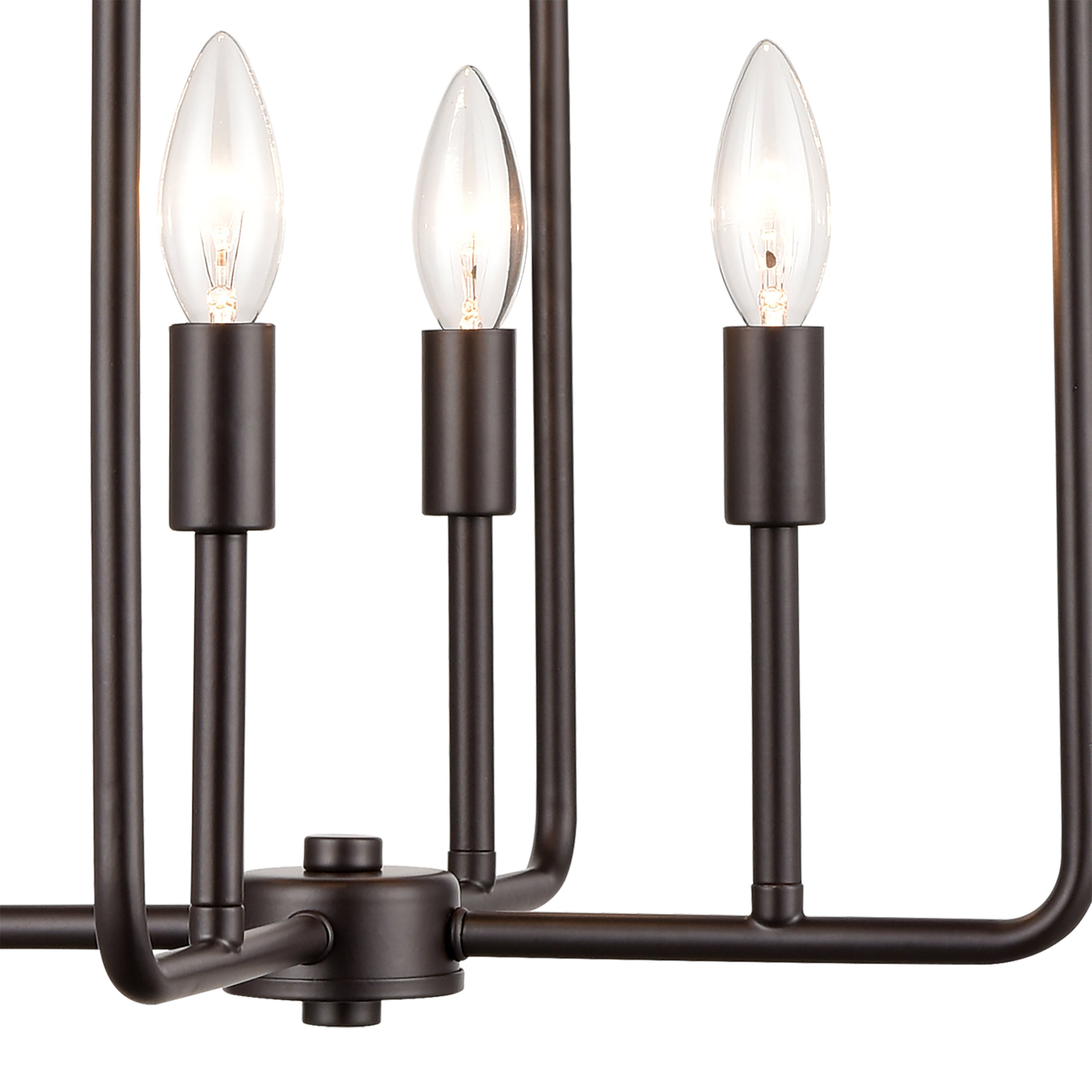 Park Slope 15.75'' Wide 4-Light Pendant - Oil Rubbed Bronze
