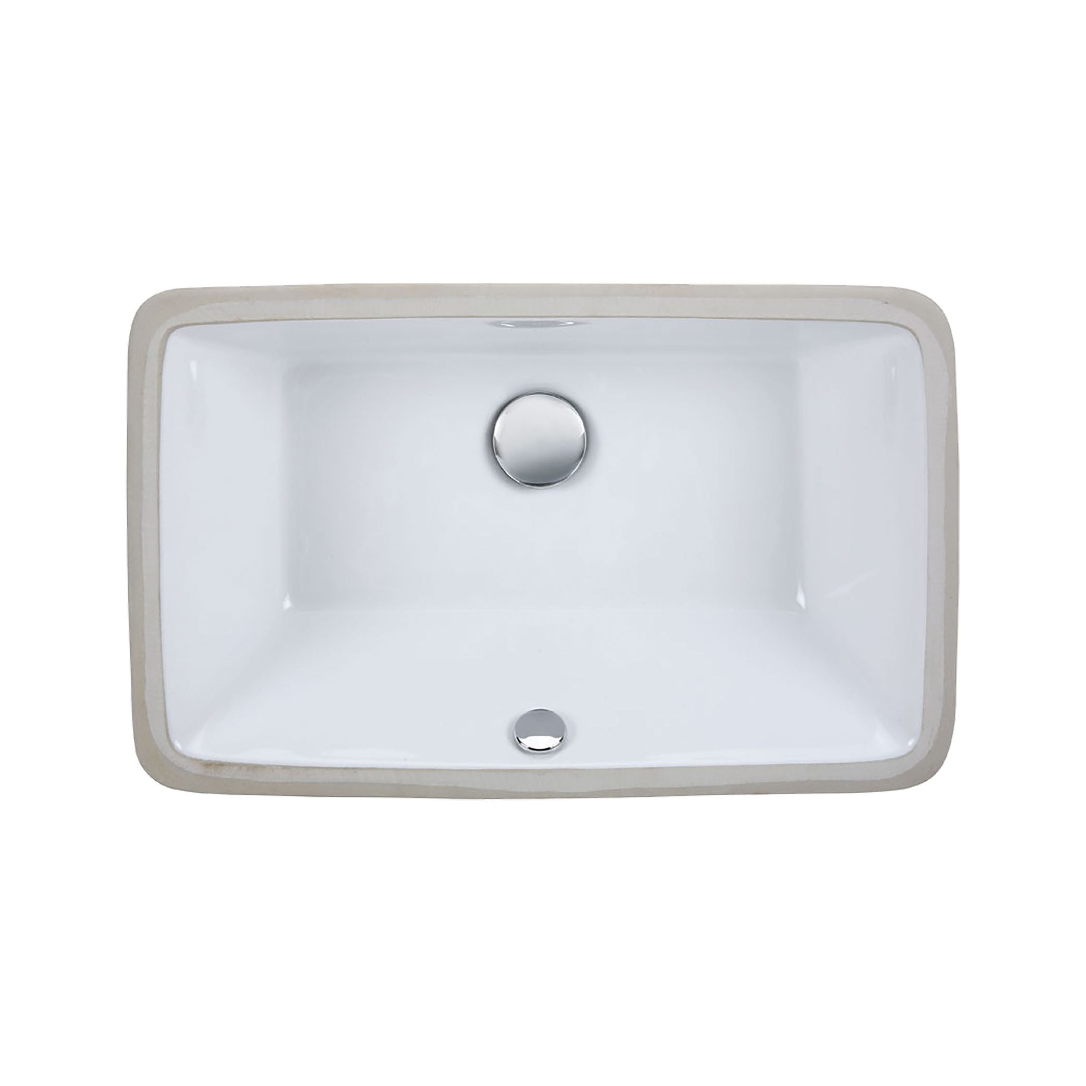 Edora Sink - Rectangular 21'' White