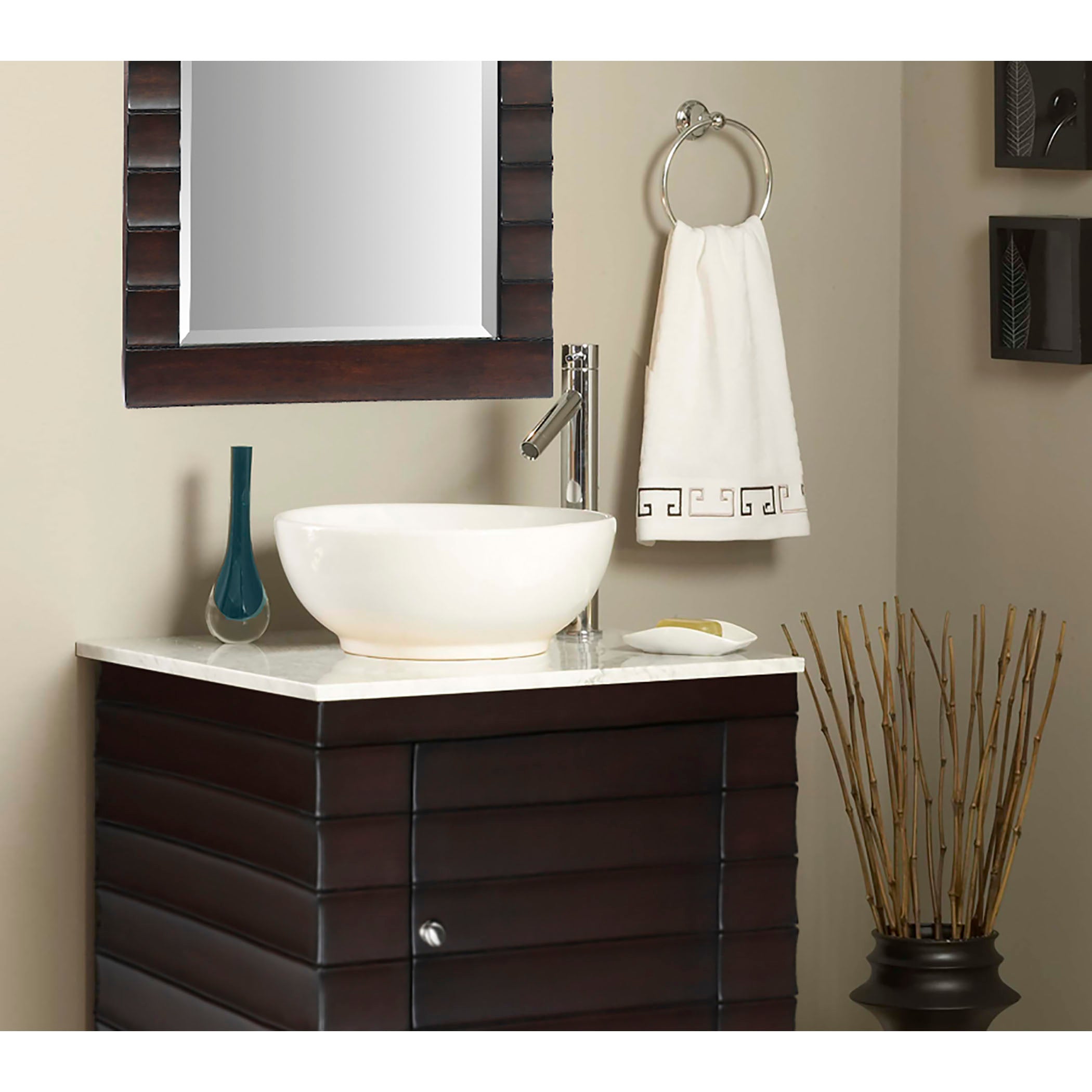 Marks Sink - Round 16'' White