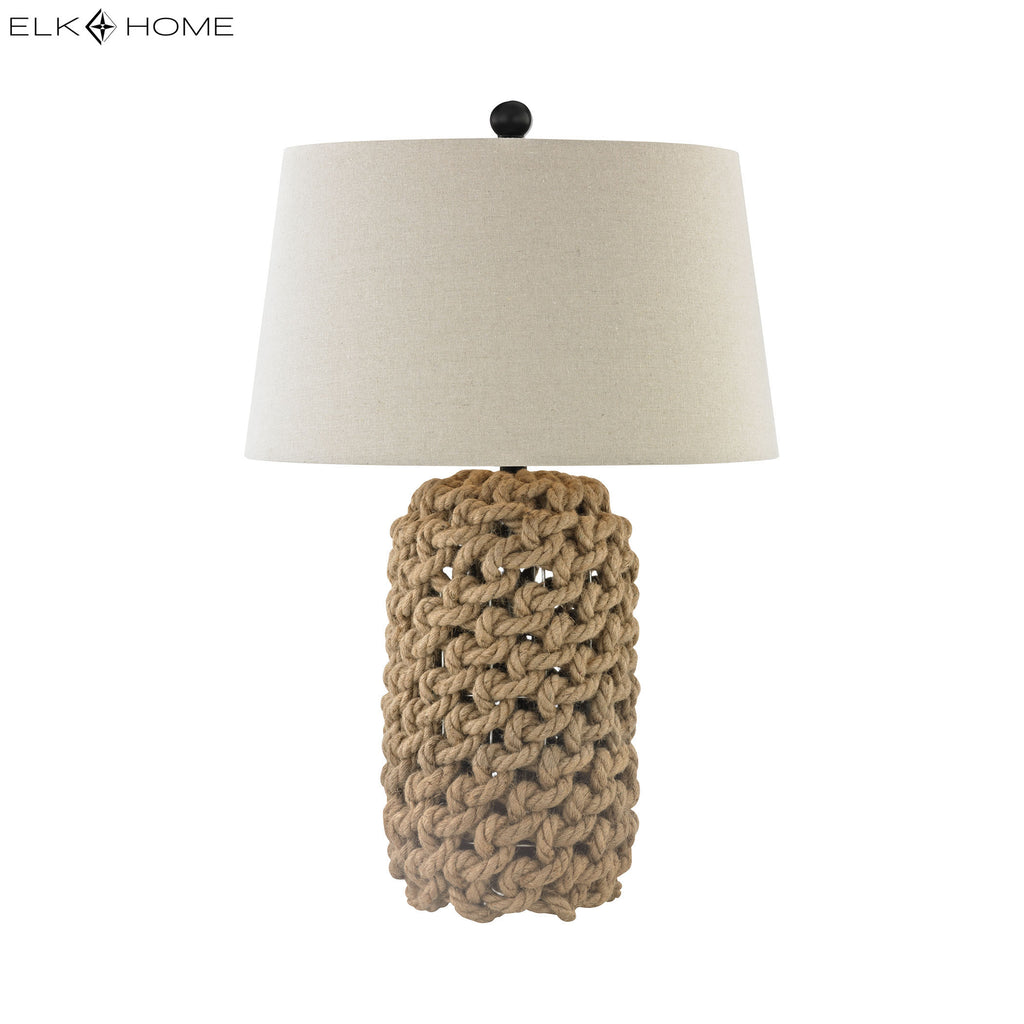 Rope 29.5'' High 1-Light Table Lamp - Natural