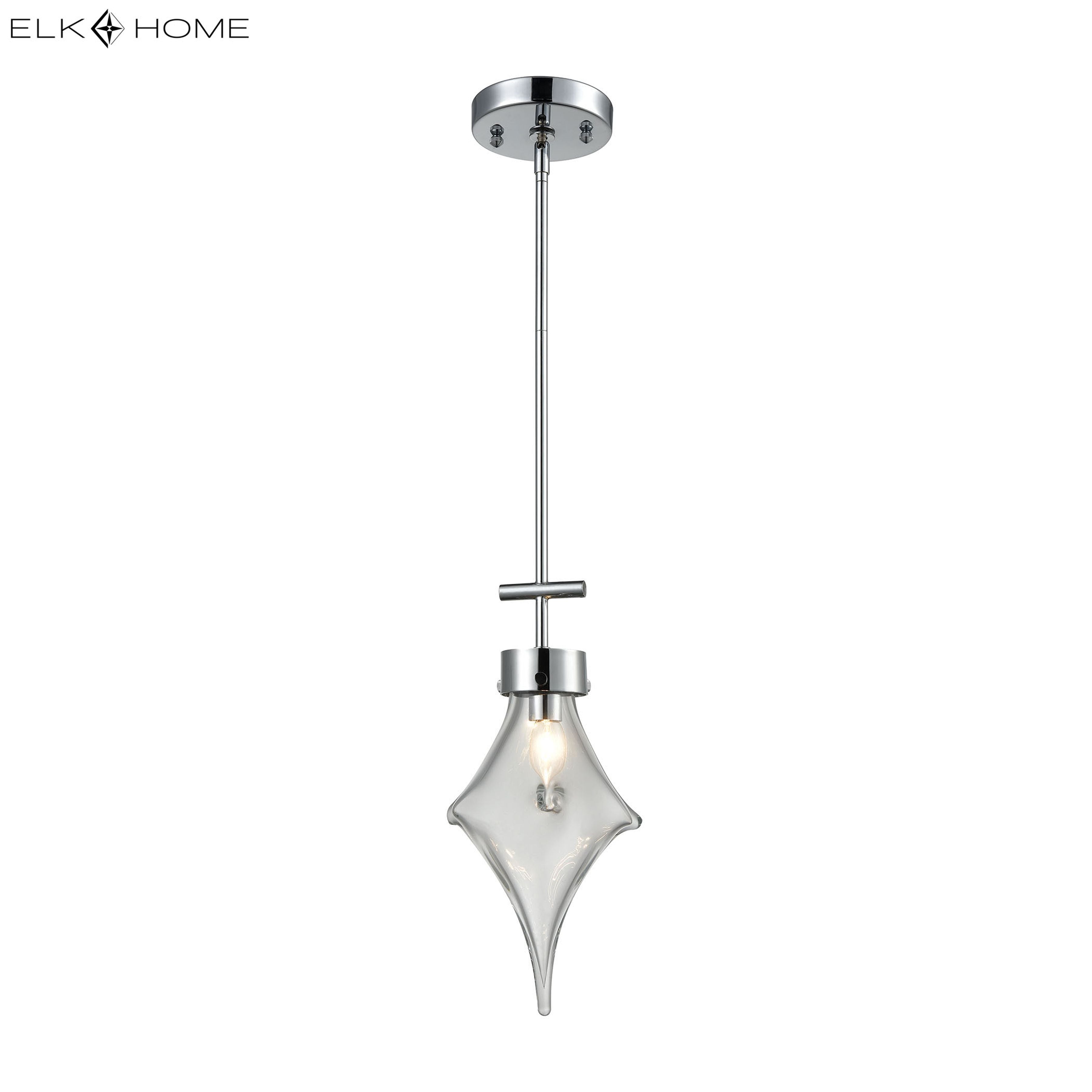 Touche 8'' Wide 1-Light Mini Pendant
