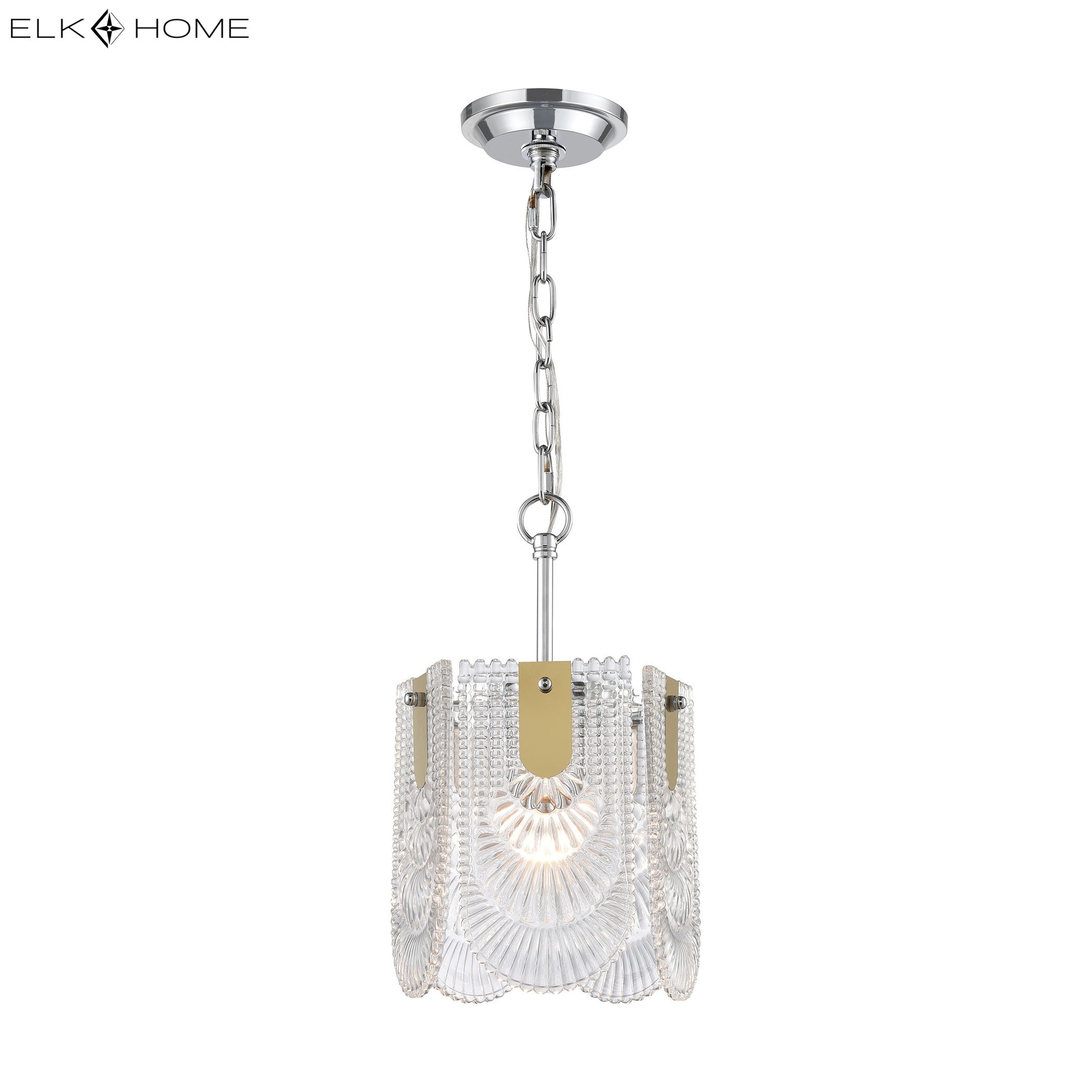 Darjeeling 8.5'' Wide 1-Light Mini Pendant - Clear