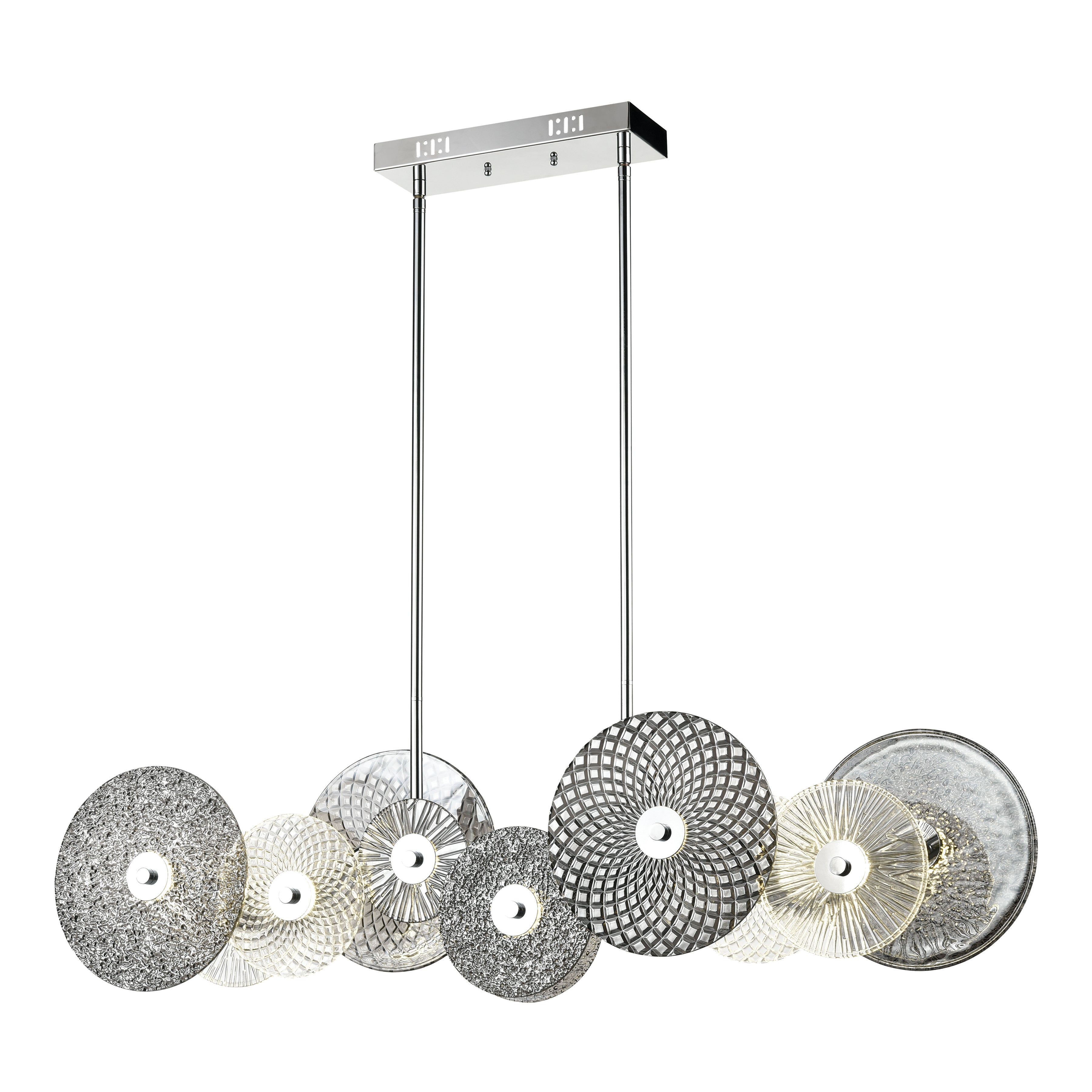 Dream Catcher 48.2'' Wide Integrated LED Chandelier - Chrome