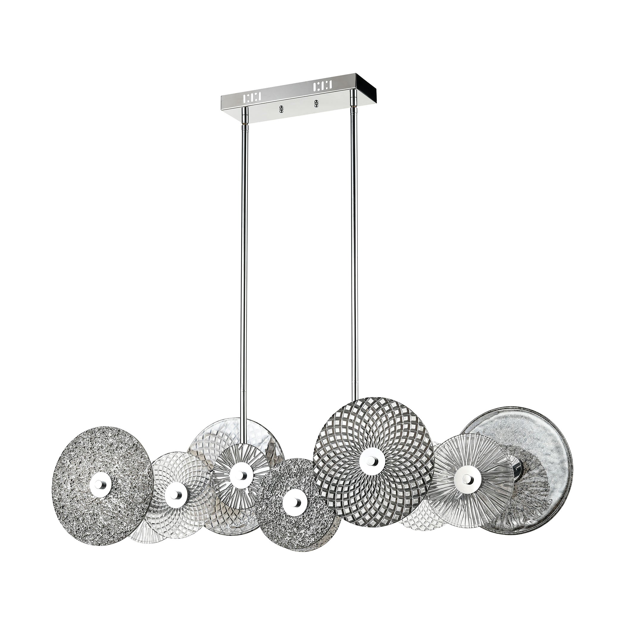 Dream Catcher 48.2'' Wide Integrated LED Chandelier - Chrome