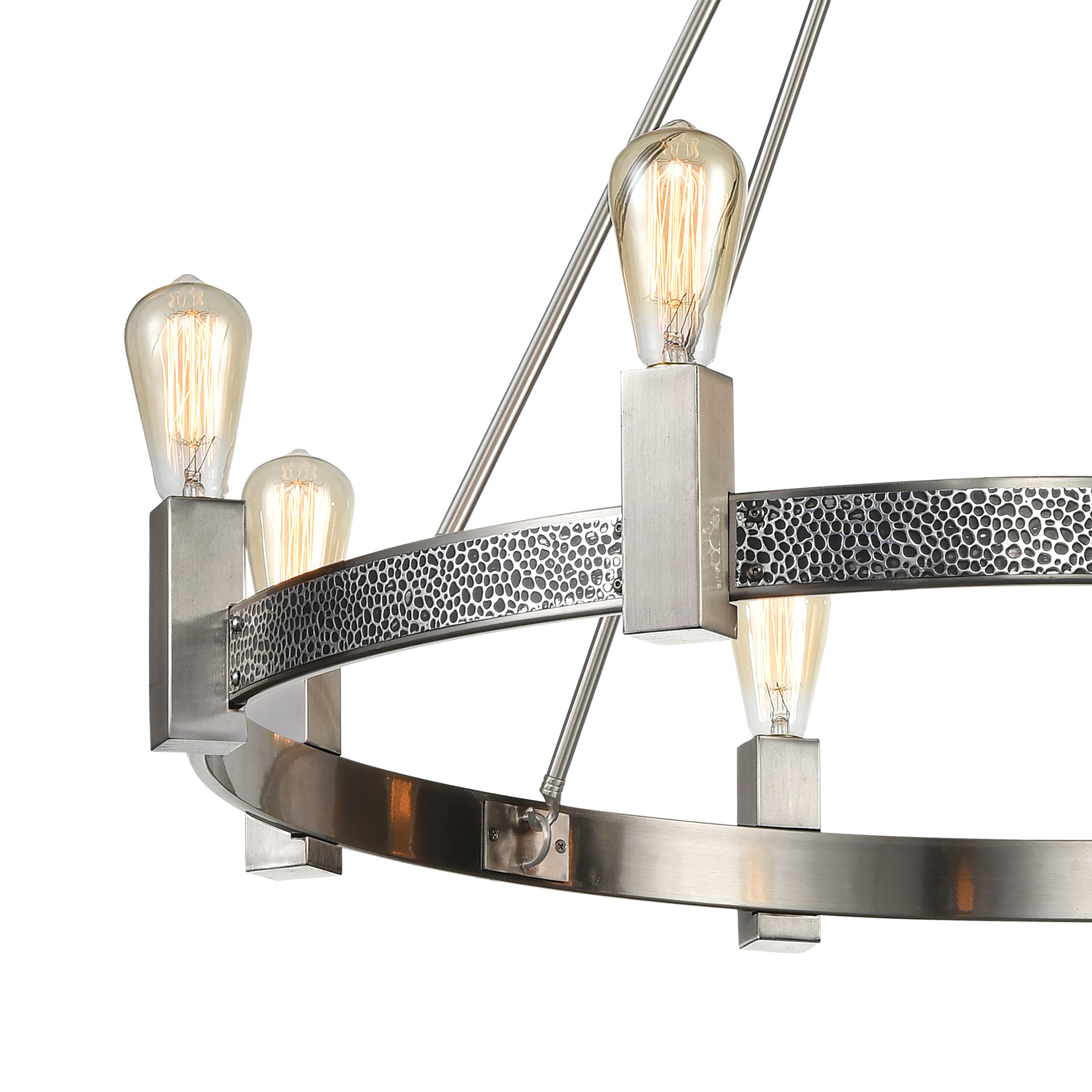 Impression 36.25'' Wide 8-Light Chandelier - Silver