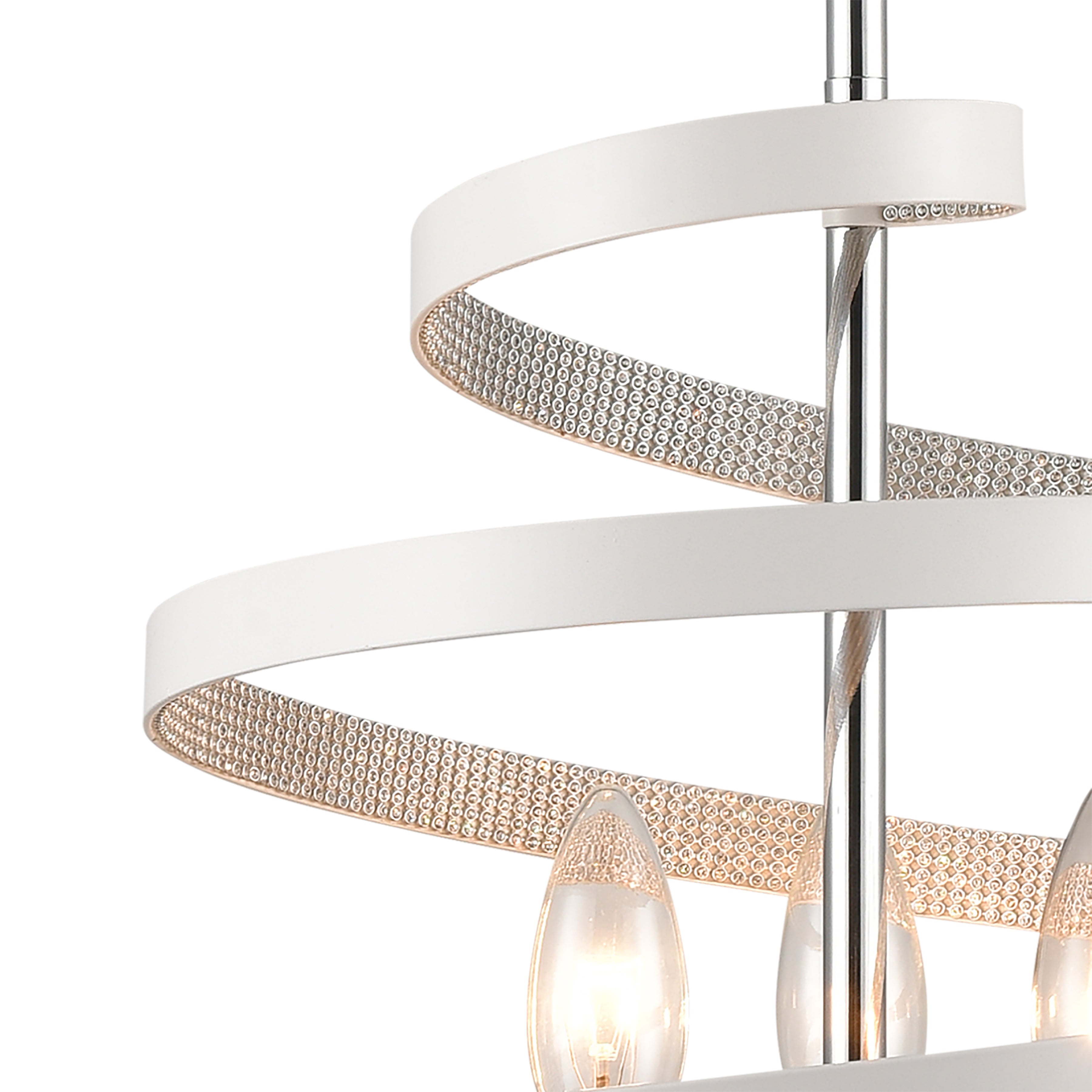 Venue 11'' Wide 3-Light Pendant - Chrome